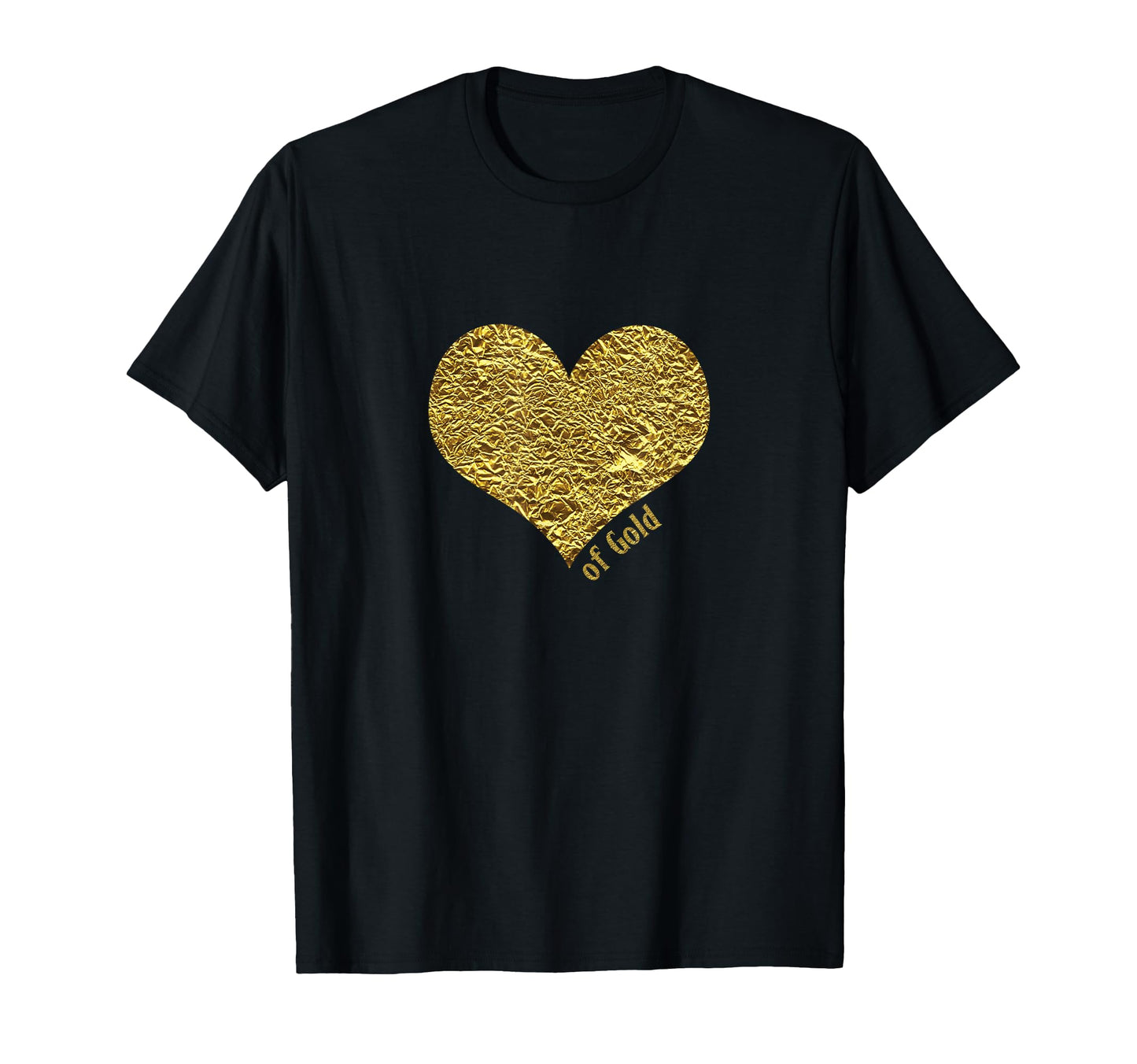 Heart Gold Gift And Children T-Shirt - Graphic Print for Adults - T-Shirt, Sweatshirt, Hoodie