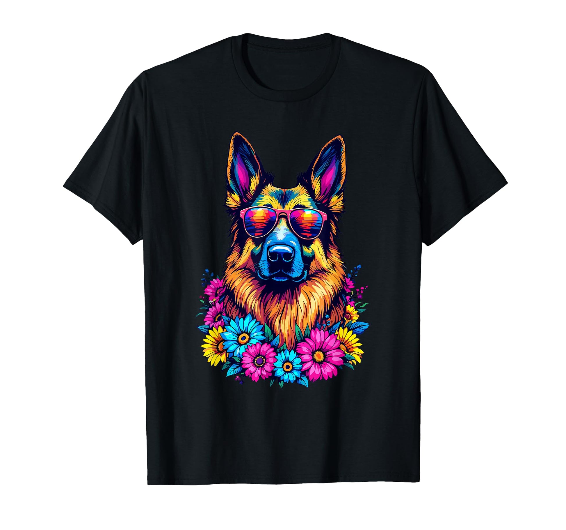 German Shepherd Spring German T-Shirt - Streetwear Style Men Women - T-Shirt, Sweatshirt, Hoodie