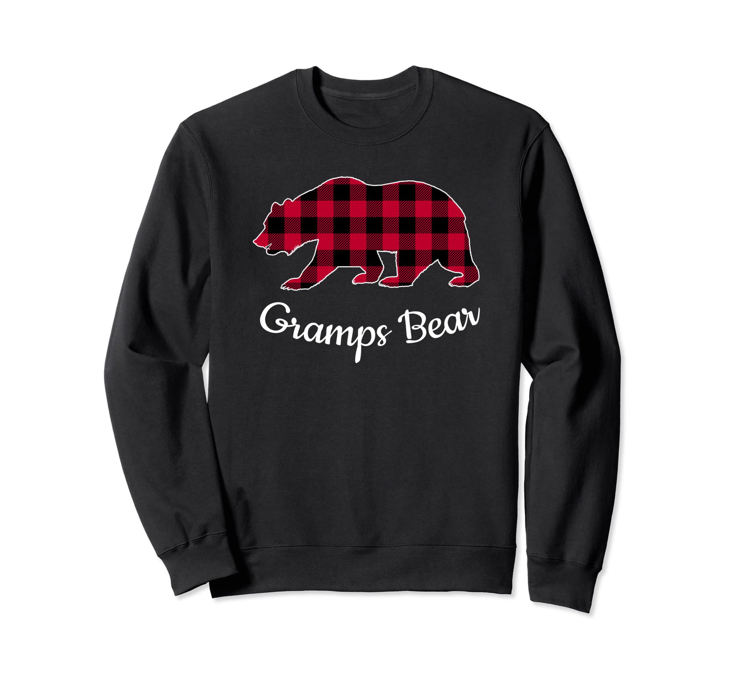 Mens Gramps Bear Pajama Grandpa Red Sweatshirt - Streetwear Style Unisex - T-Shirt, Sweatshirt, Hoodie