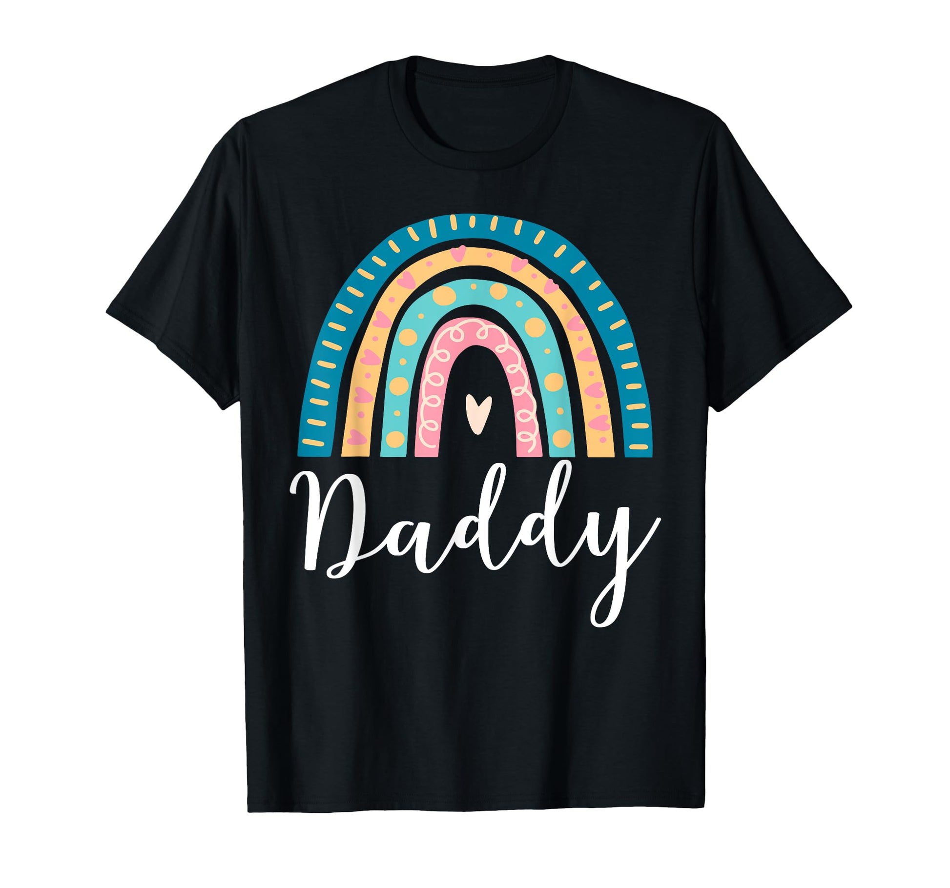Daddy Rainbow Gifts Dad Family T-Shirt - Fun Novelty Design Unisex - T-Shirt, Sweatshirt, Hoodie
