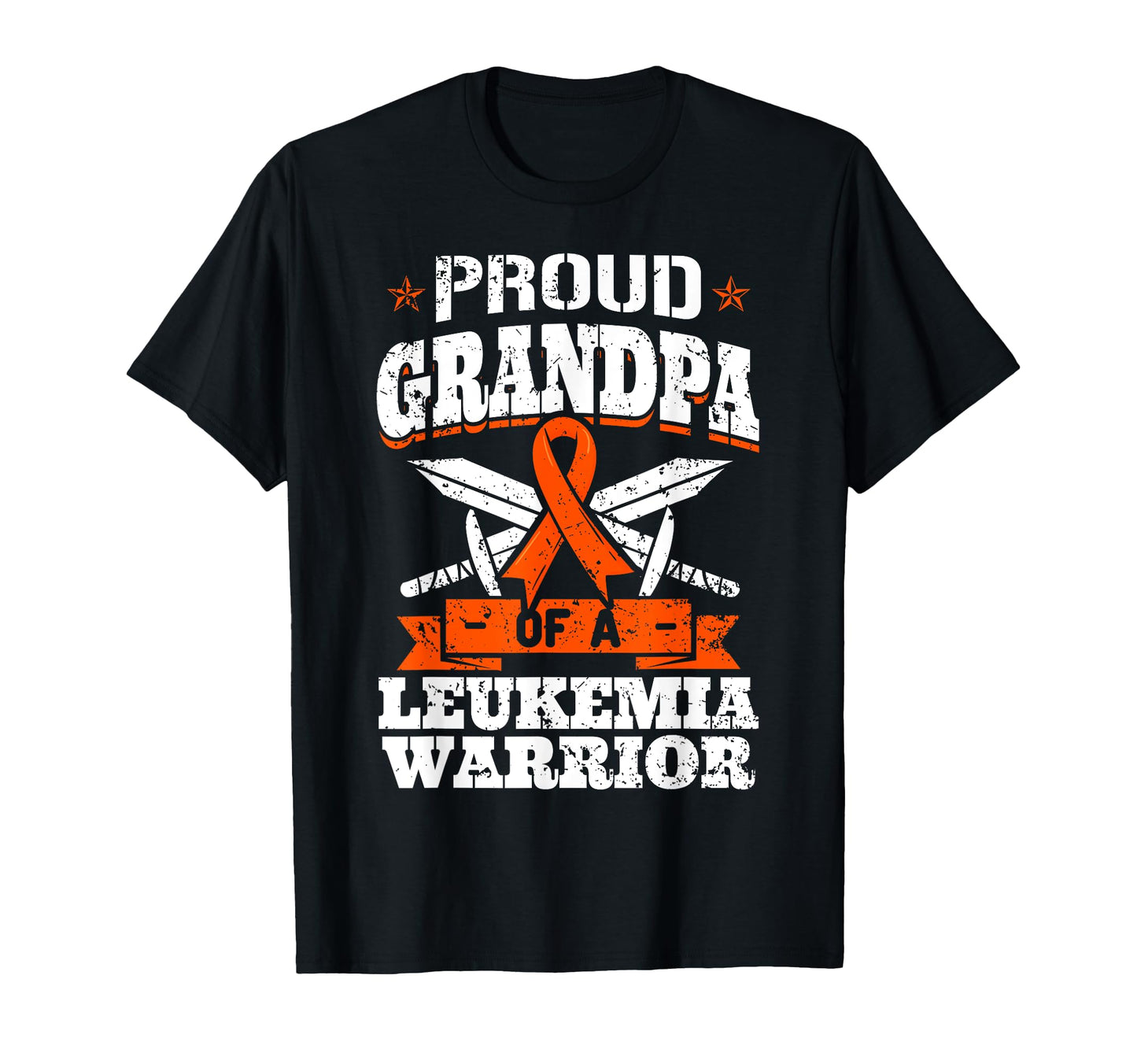 Proud Grandpa Leukemia Warrior Abuelo T-Shirt - Trendy Graphic for Adults - T-Shirt, Sweatshirt, Hoodie