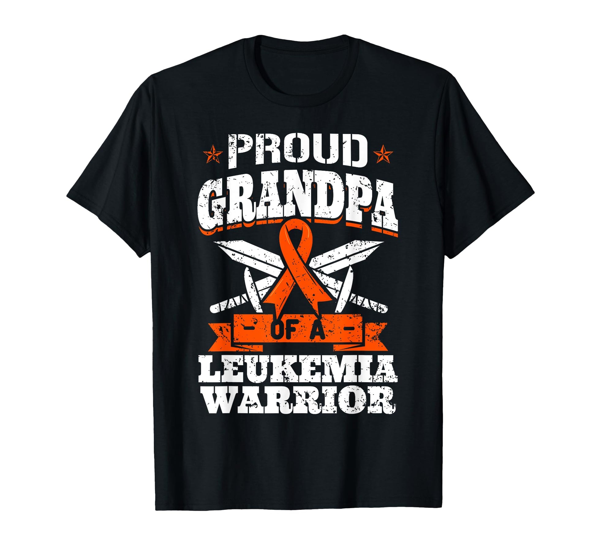 Proud Grandpa Leukemia Warrior Abuelo T-Shirt - Trendy Graphic for Adults - T-Shirt, Sweatshirt, Hoodie