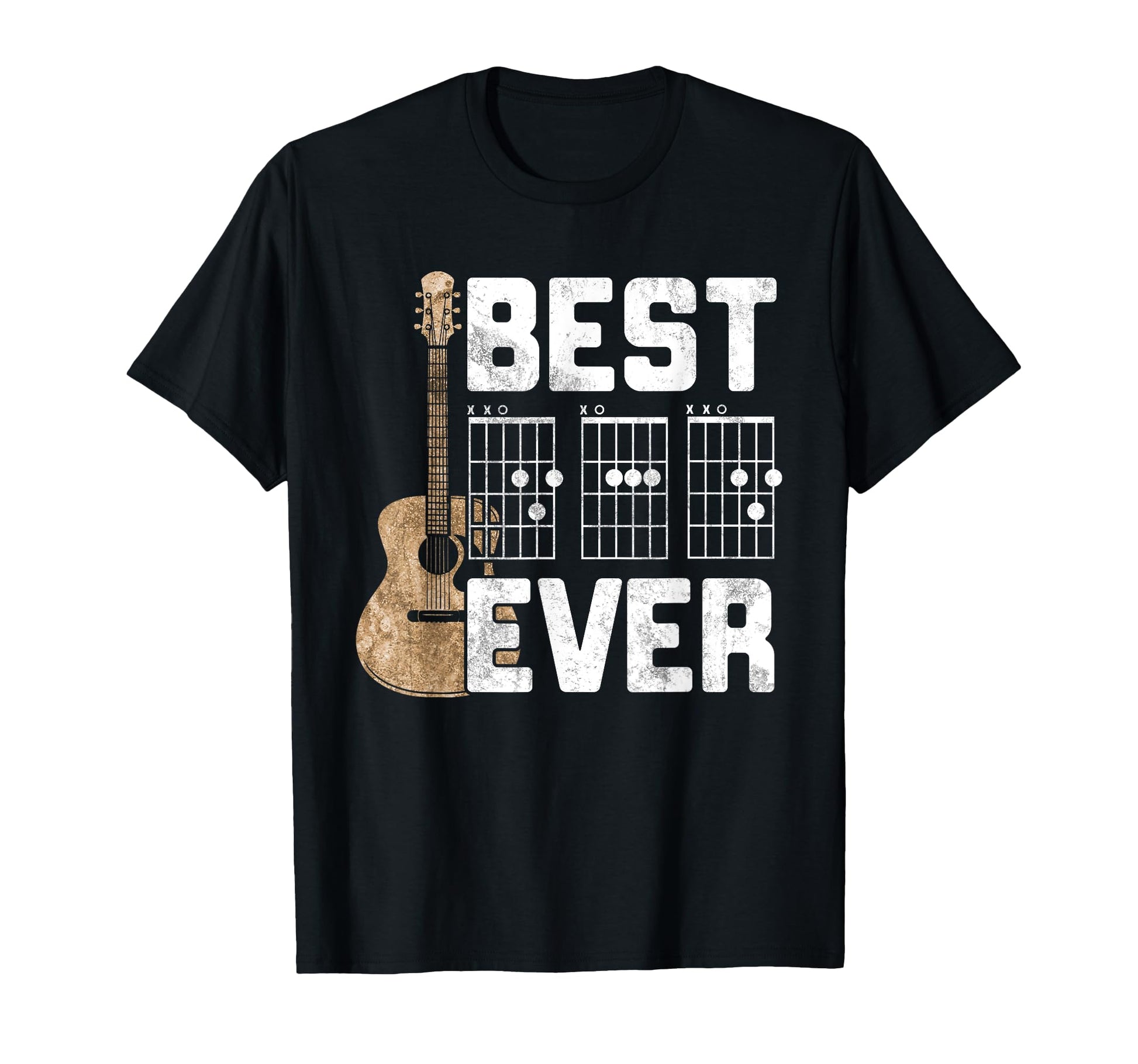Best Dad Ever Guitarist Father D T-Shirt - Casual Everyday Wear for Adults - T-Shirt, Sweatshirt, Hoodie