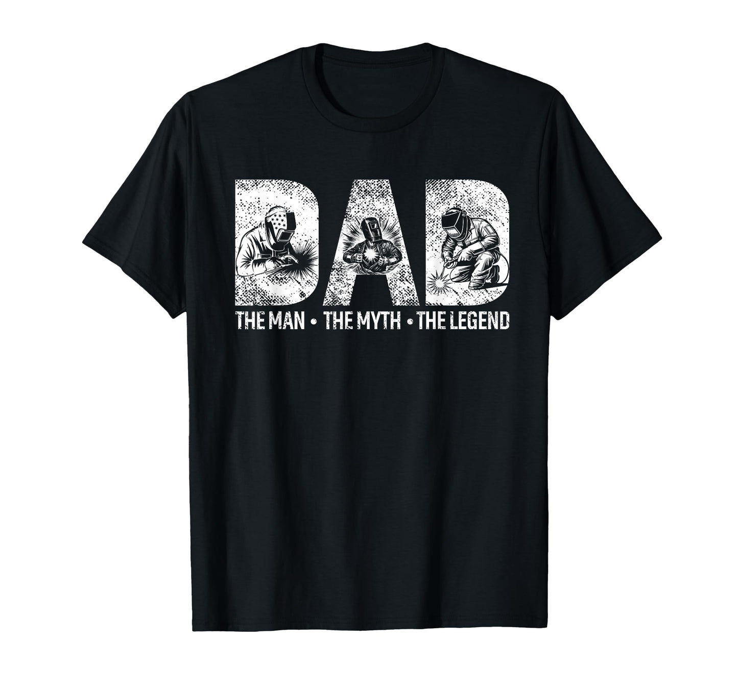 Dad Welder Legend Funny Welder T-Shirt - Casual Everyday Wear for Adults - T-Shirt, Sweatshirt, Hoodie