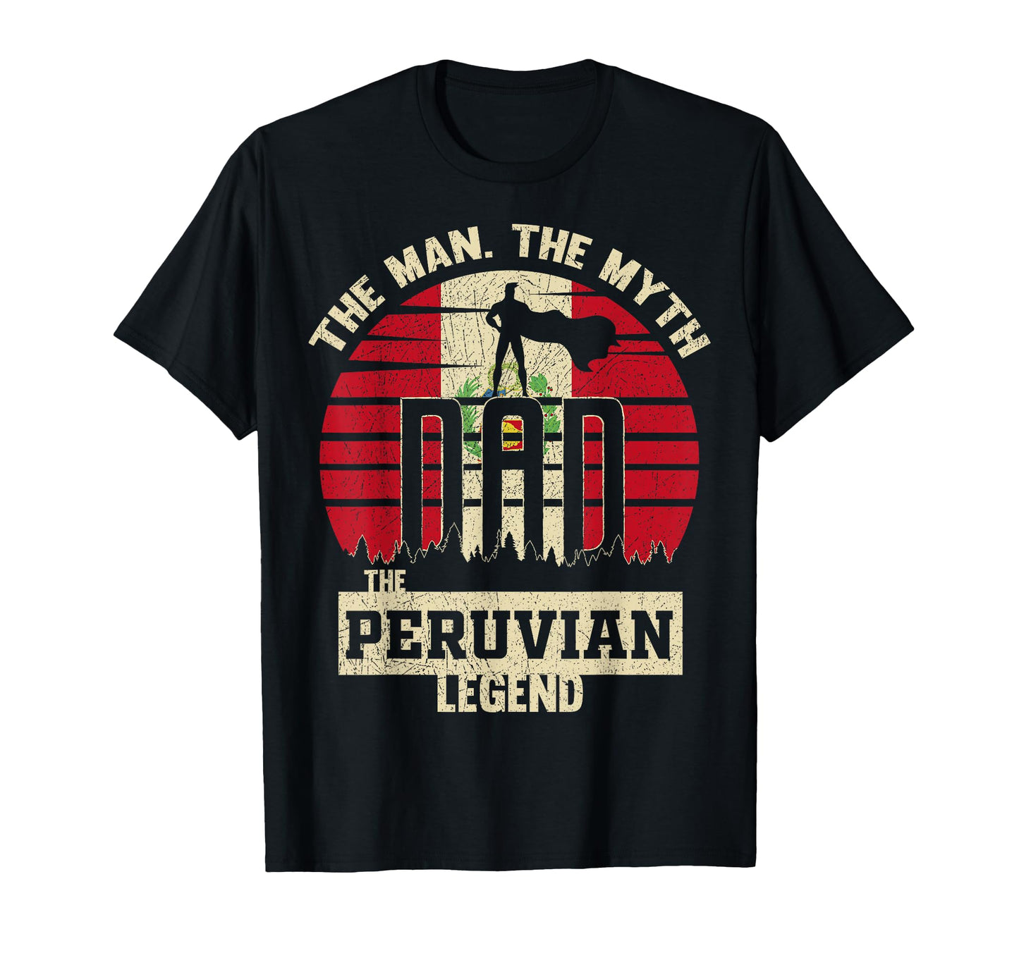 Myth Peruvian Legend Dad T-Shirt - Custom Art Print Unisex - T-Shirt, Sweatshirt, Hoodie
