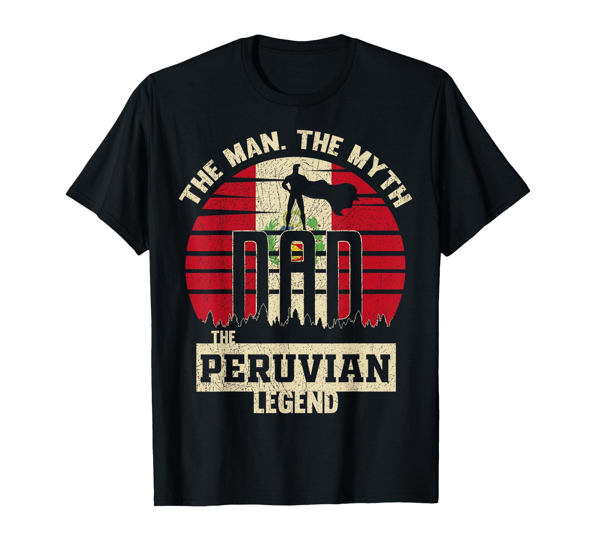 Myth Peruvian Legend Dad T-Shirt - Custom Art Print Unisex - T-Shirt, Sweatshirt, Hoodie
