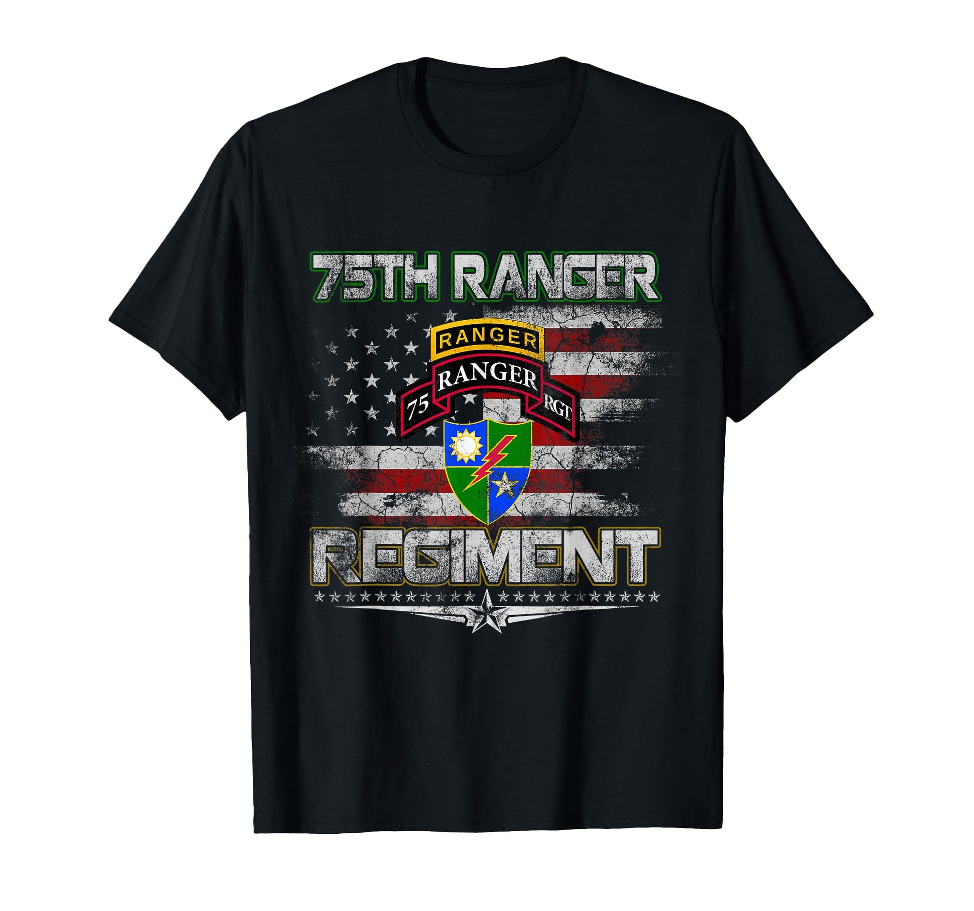 75Th Ranger Regiment Veteran T-Shirt - Custom Art Print Men Women - T-Shirt, Sweatshirt, Hoodie