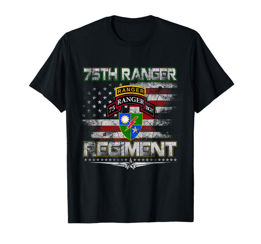 75Th Ranger Regiment Veteran T-Shirt - Custom Art Print Men Women - T-Shirt, Sweatshirt, Hoodie