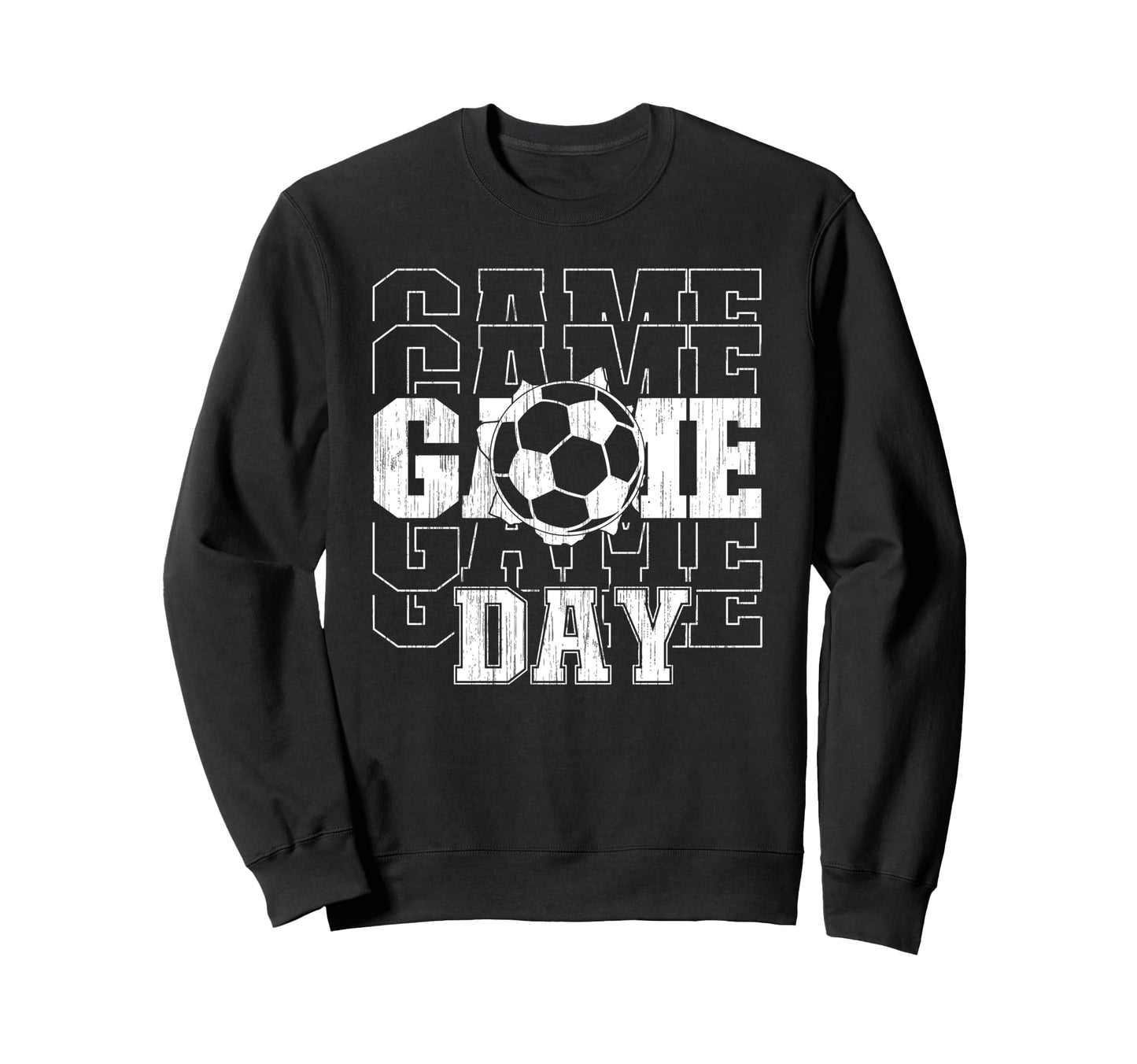 Game Day Soccer Player And Sweatshirt - Casual Everyday Wear Unisex - T-Shirt, Sweatshirt, Hoodie