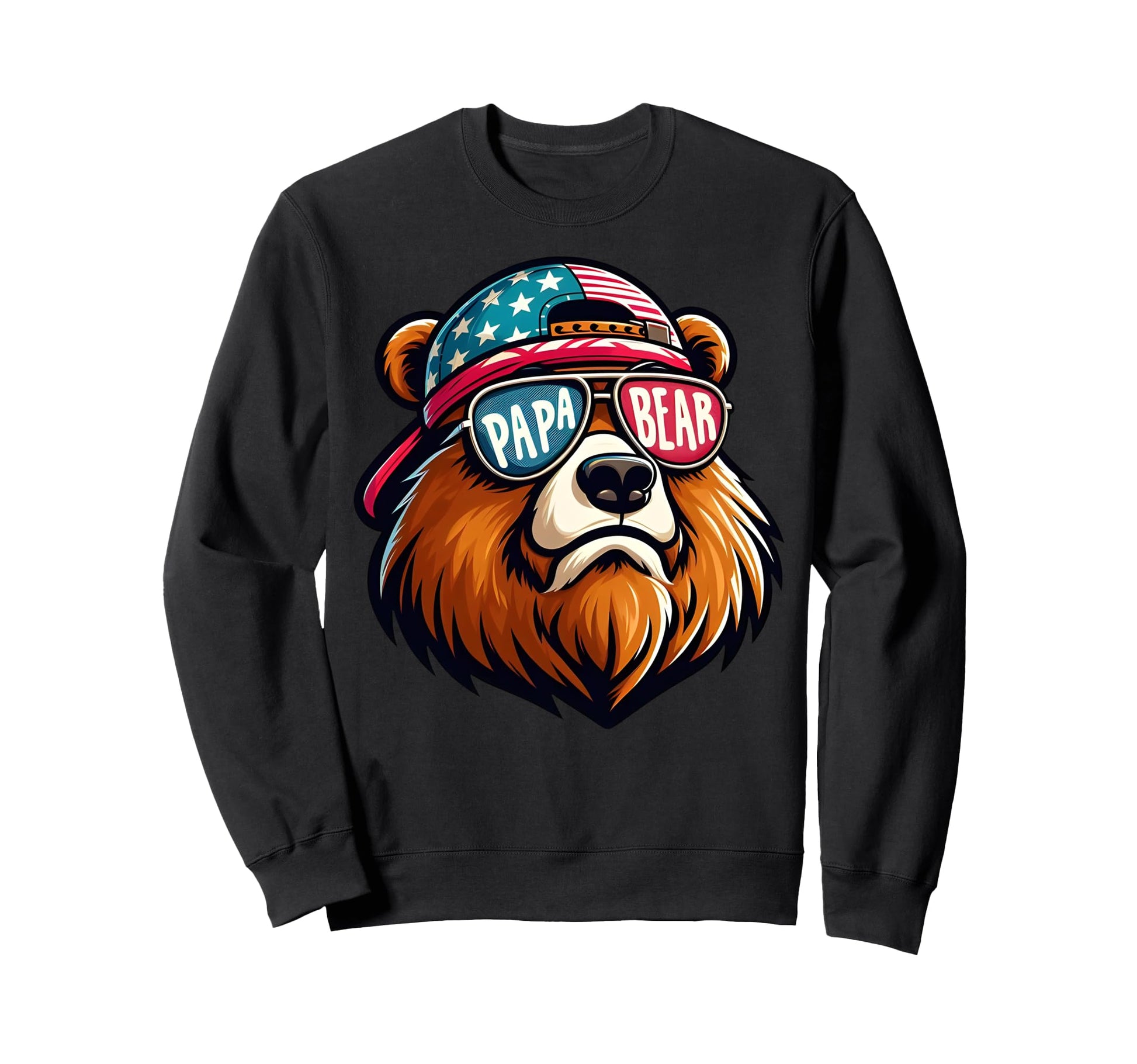 Papa Bear Gifts Funny Birthday Sweatshirt - Streetwear Style for Adults - T-Shirt, Sweatshirt, Hoodie