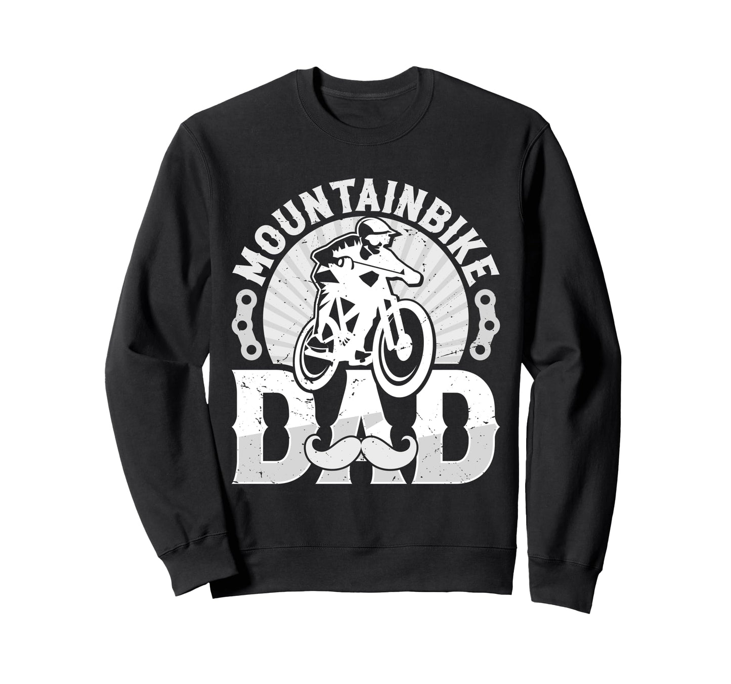 Mountain Bike Dad Mountain Biking Sweatshirt - Unique Graphic for Adults - T-Shirt, Sweatshirt, Hoodie