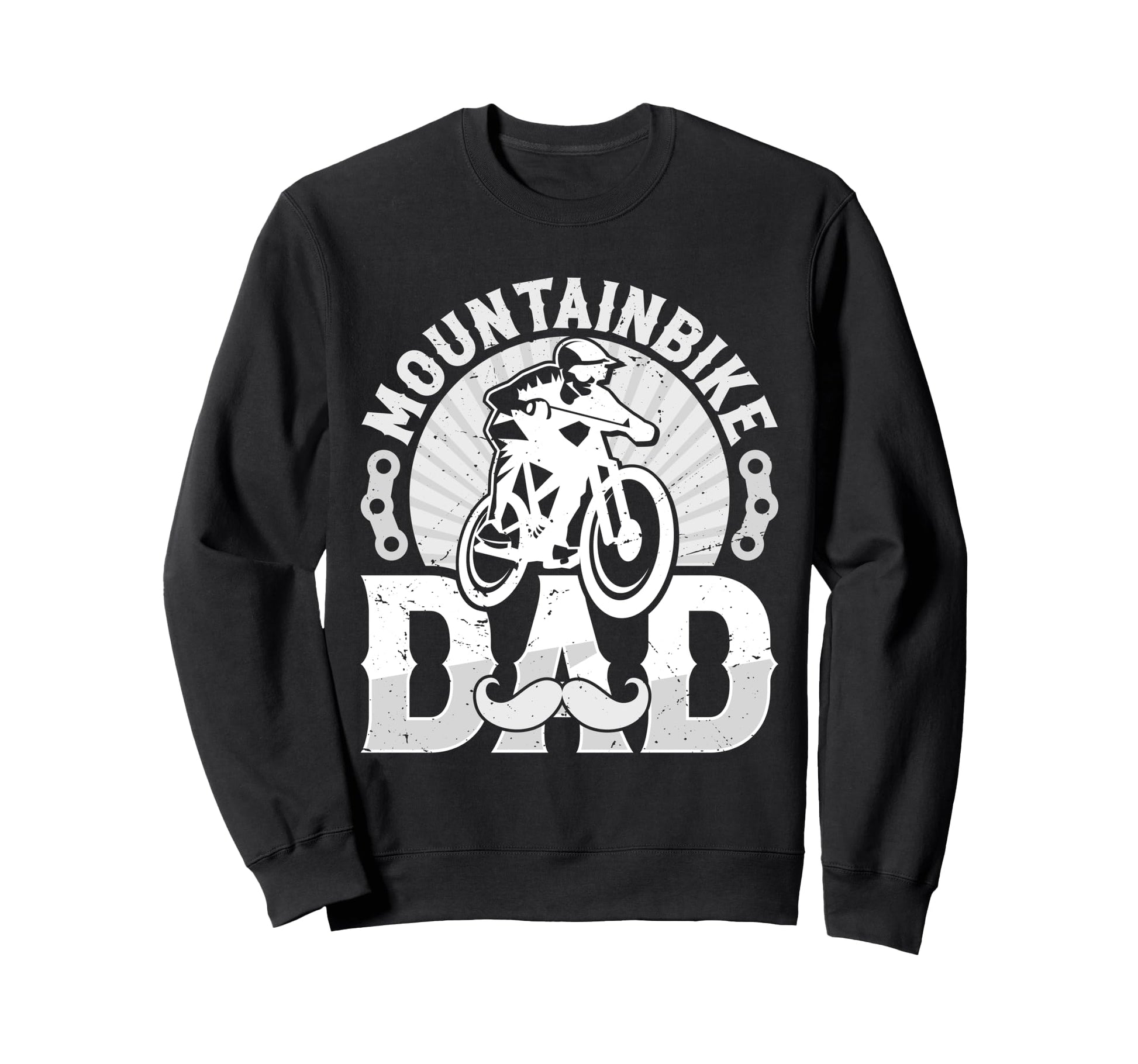 Mountain Bike Dad Mountain Biking Sweatshirt - Unique Graphic for Adults - T-Shirt, Sweatshirt, Hoodie