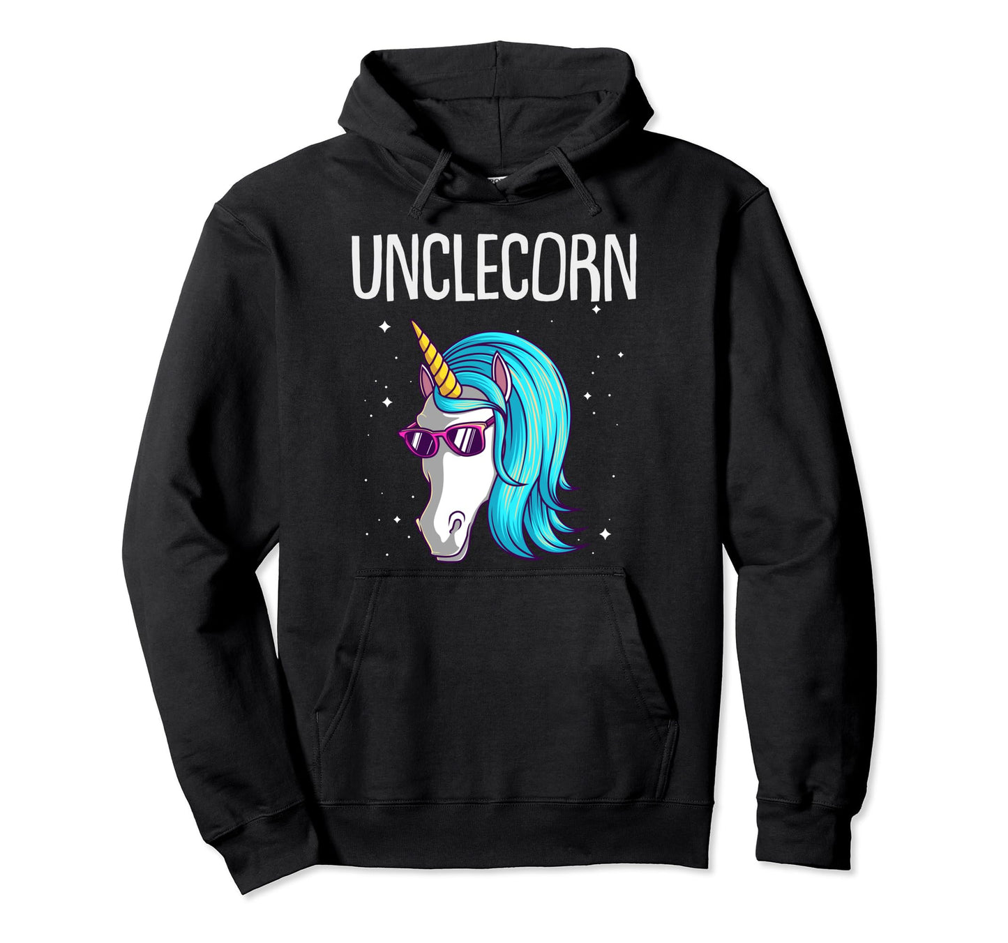 Funny Unclecorn Gift Greatest Uncle Unicorn Hoodie - Trendy Graphic Unisex - T-Shirt, Sweatshirt, Hoodie