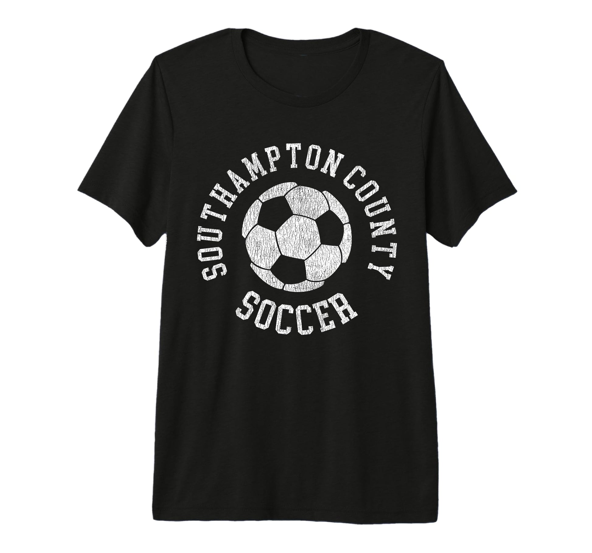 Southampton County Soccer Distressed T-Shirt - Trendy Graphic for Adults - T-Shirt, Sweatshirt, Hoodie