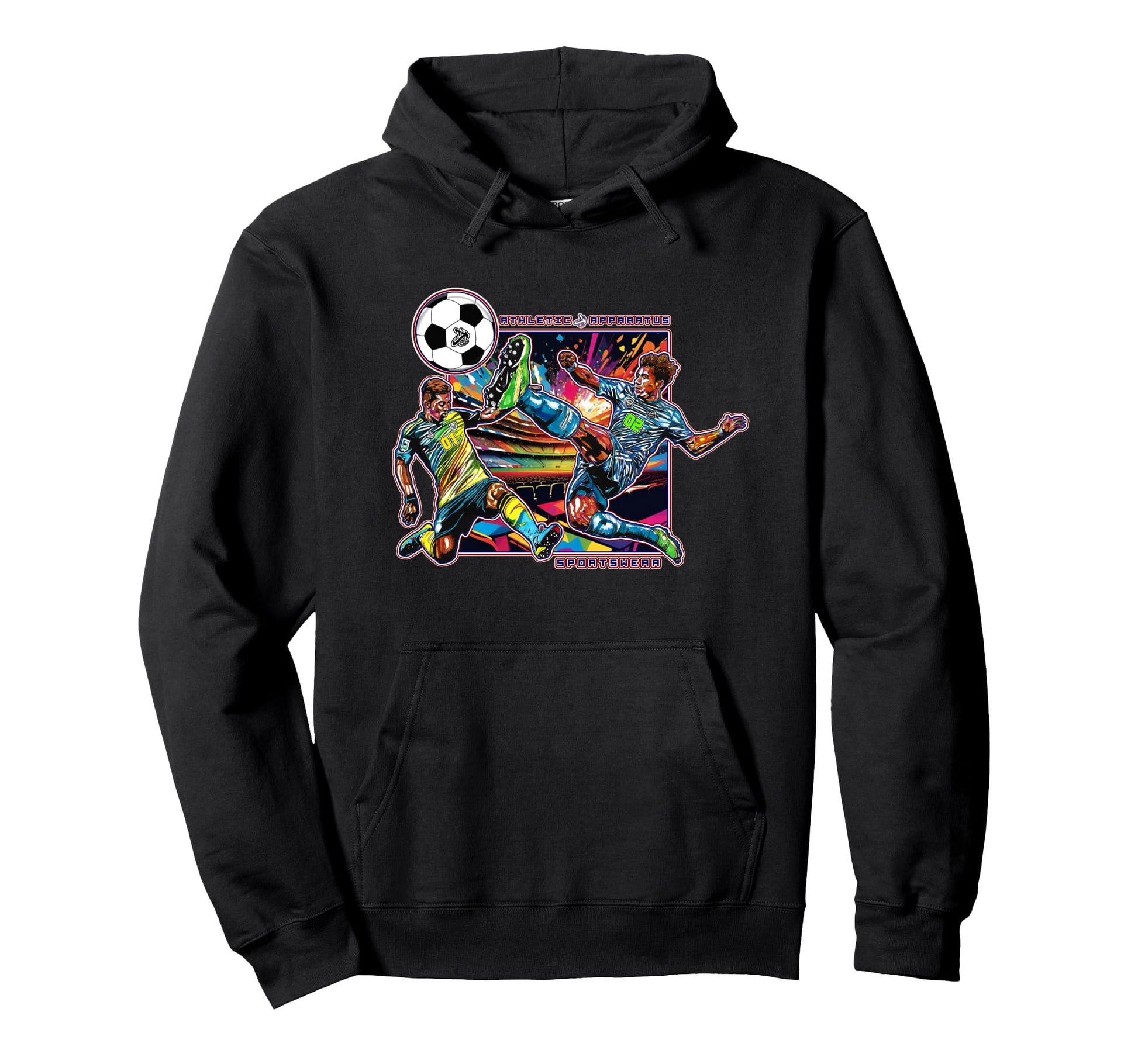Soccer Champions Sportswear All Ages Hoodie - Fun Novelty Design Men Women - T-Shirt, Sweatshirt, Hoodie