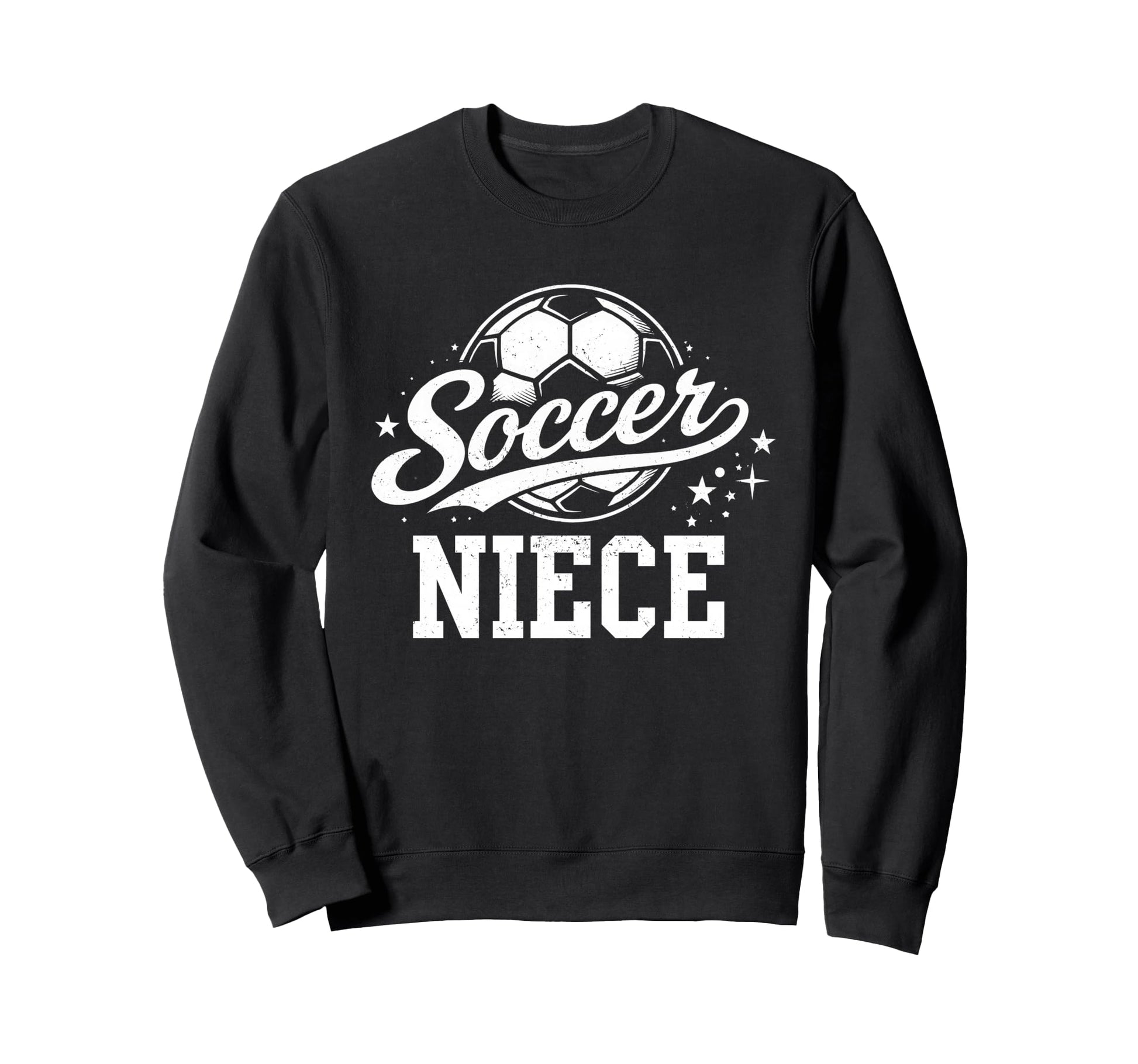 Soccer Niece Family Matching Sweatshirt - Aesthetic Graphic Men Women - T-Shirt, Sweatshirt, Hoodie