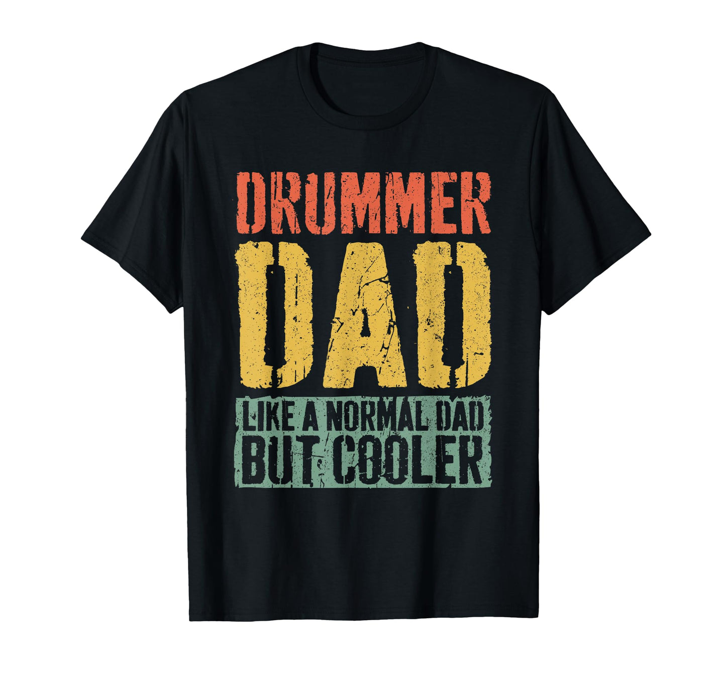 Drummer Dad Fathers Day Drummer Dad T-Shirt - Minimalist Print Unisex - T-Shirt, Sweatshirt, Hoodie