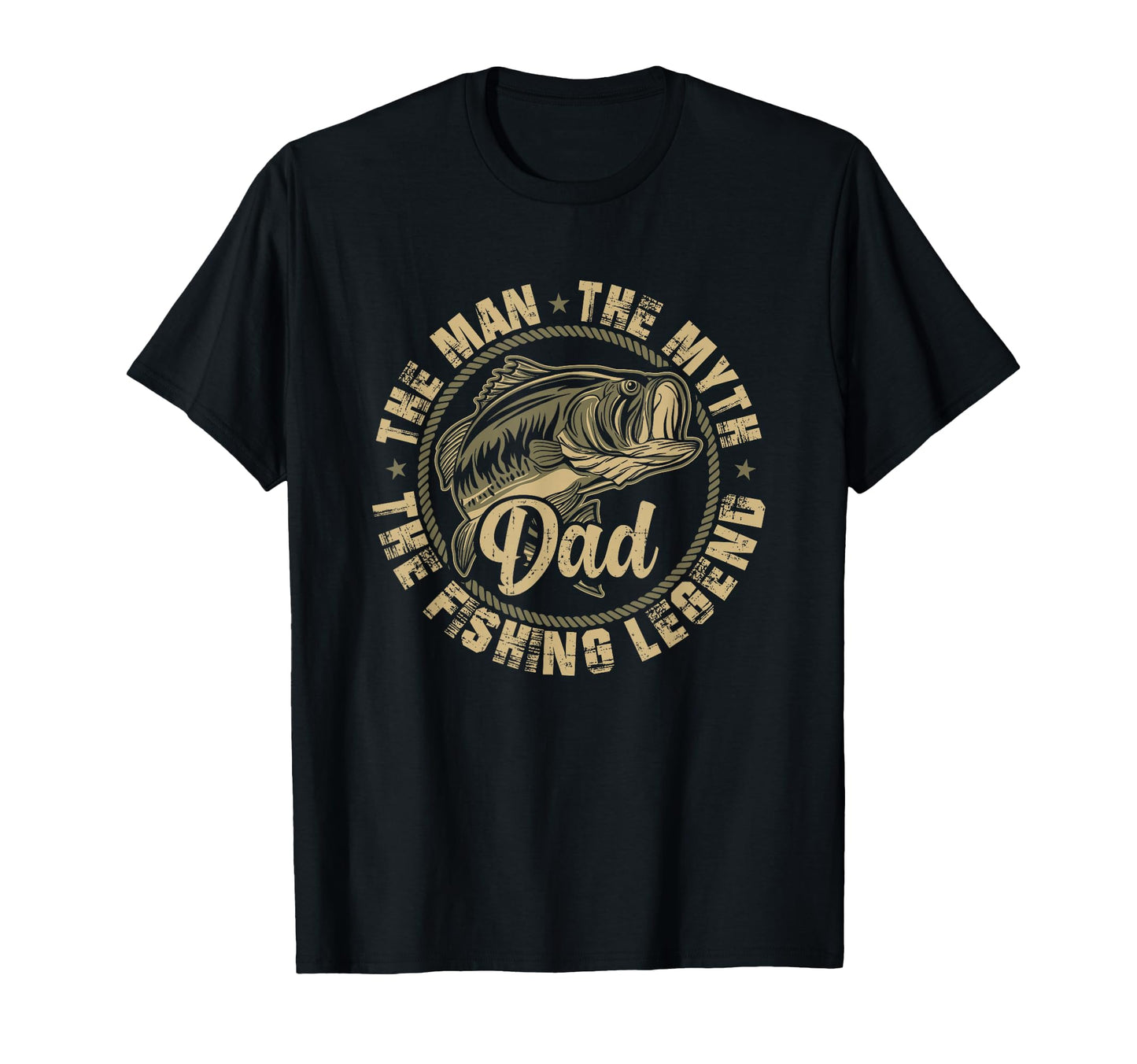 Fishing Dad Father Day Fishing Gift T-Shirt - Minimalist Print for Adults - T-Shirt, Sweatshirt, Hoodie