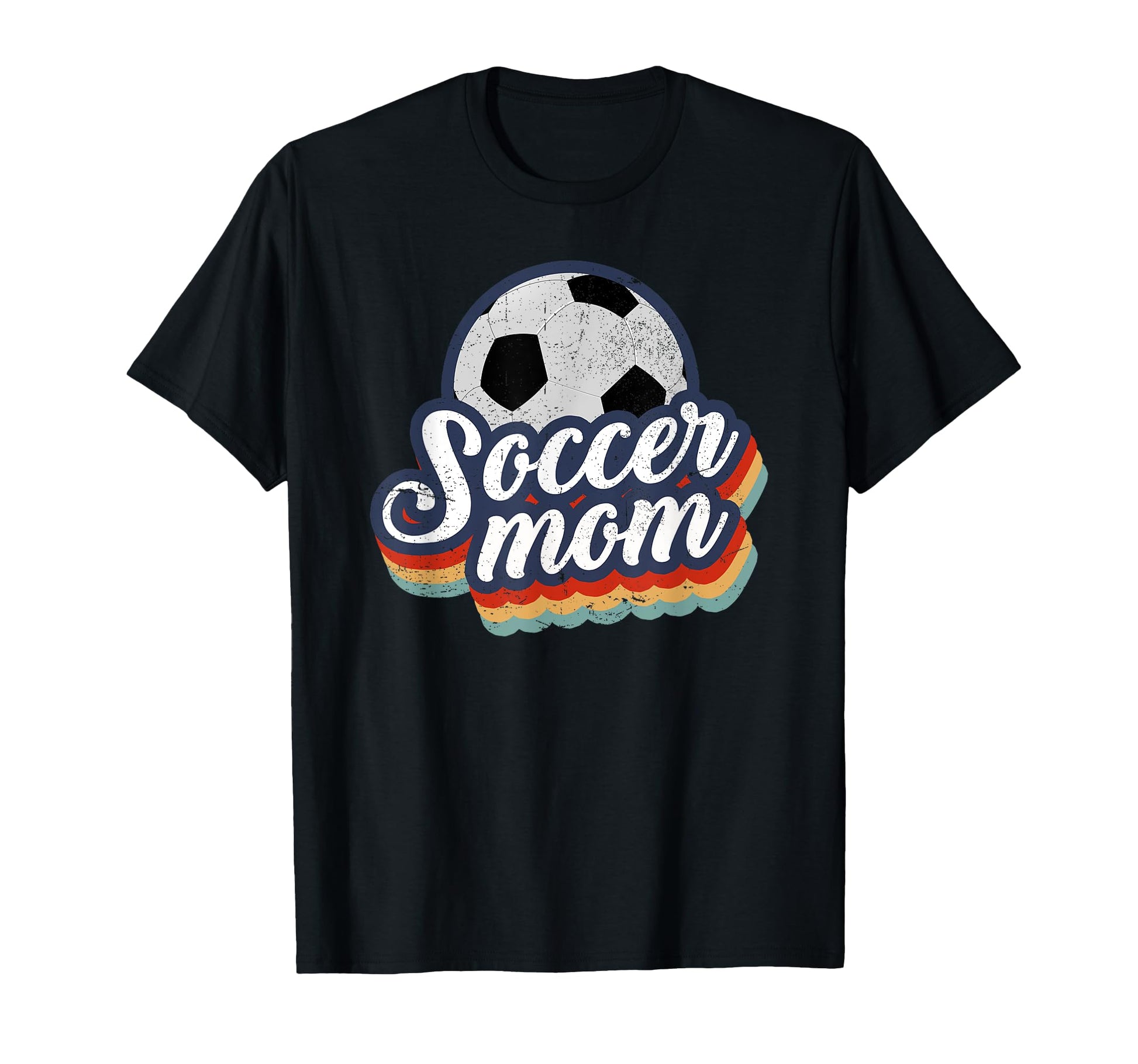 Soccer Mom Happy Mothers Day Mama T-Shirt - Minimalist Print for Adults - T-Shirt, Sweatshirt, Hoodie