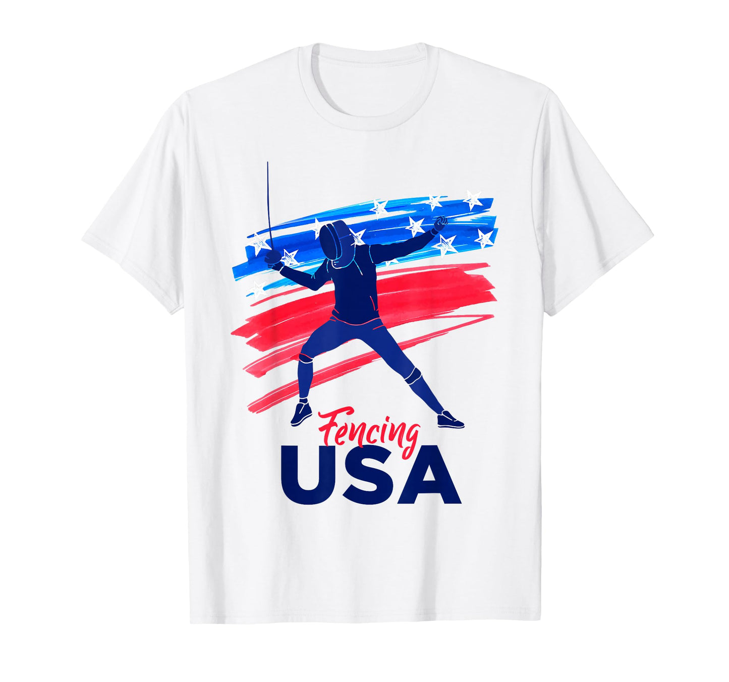 Fencing Support Team Fencing Player T-Shirt - Novelty Apparel Men Women - T-Shirt, Sweatshirt, Hoodie