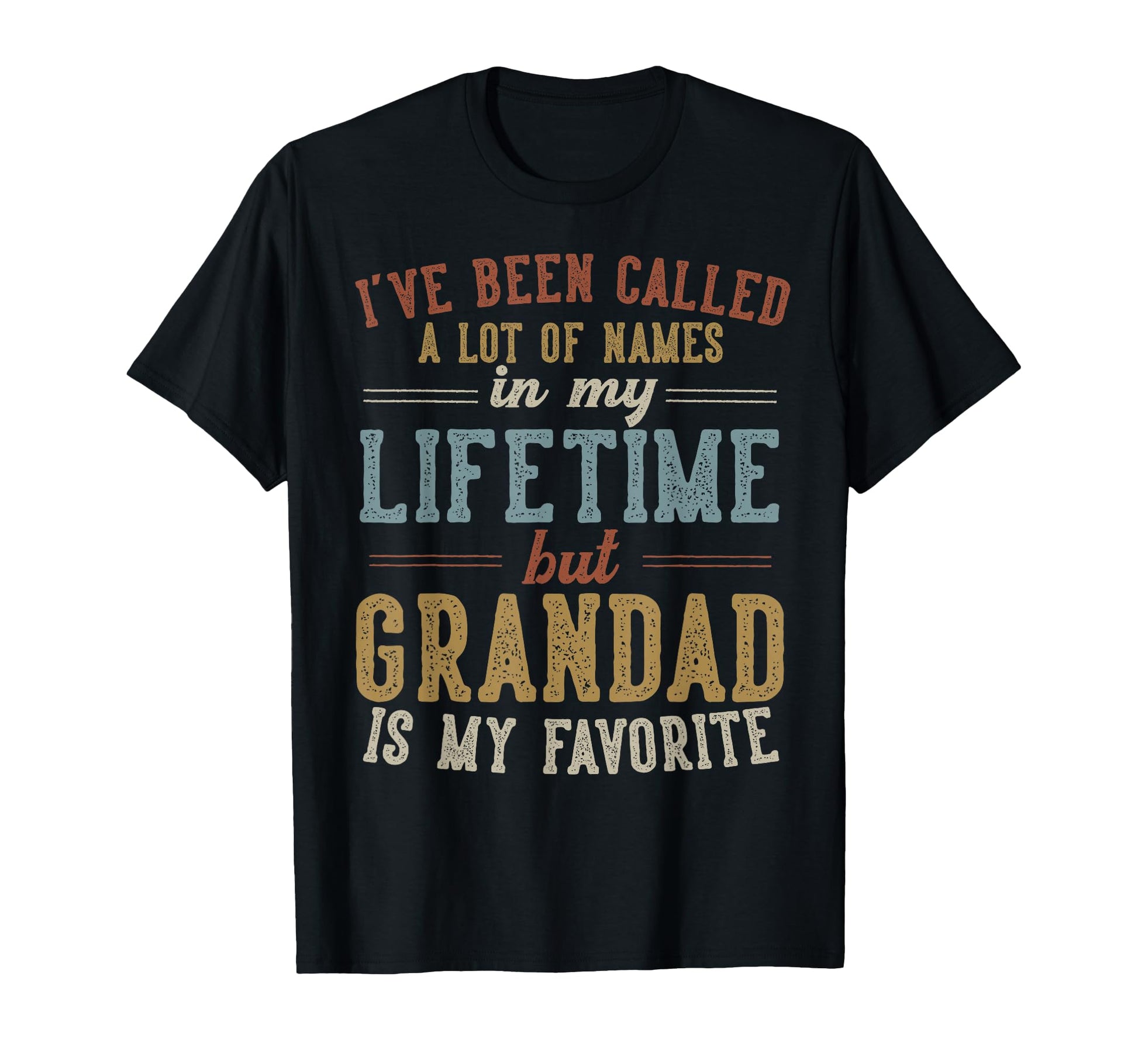 Grandad Is My Favorite Name T-Shirt - Casual Everyday Wear for Adults - T-Shirt, Sweatshirt, Hoodie