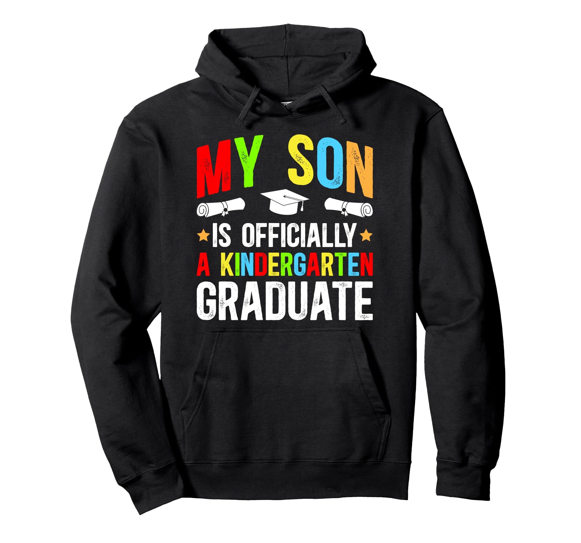 Kindergarten Graduate Dad Kindergarten Hoodie - Unique Graphic Men Women - T-Shirt, Sweatshirt, Hoodie