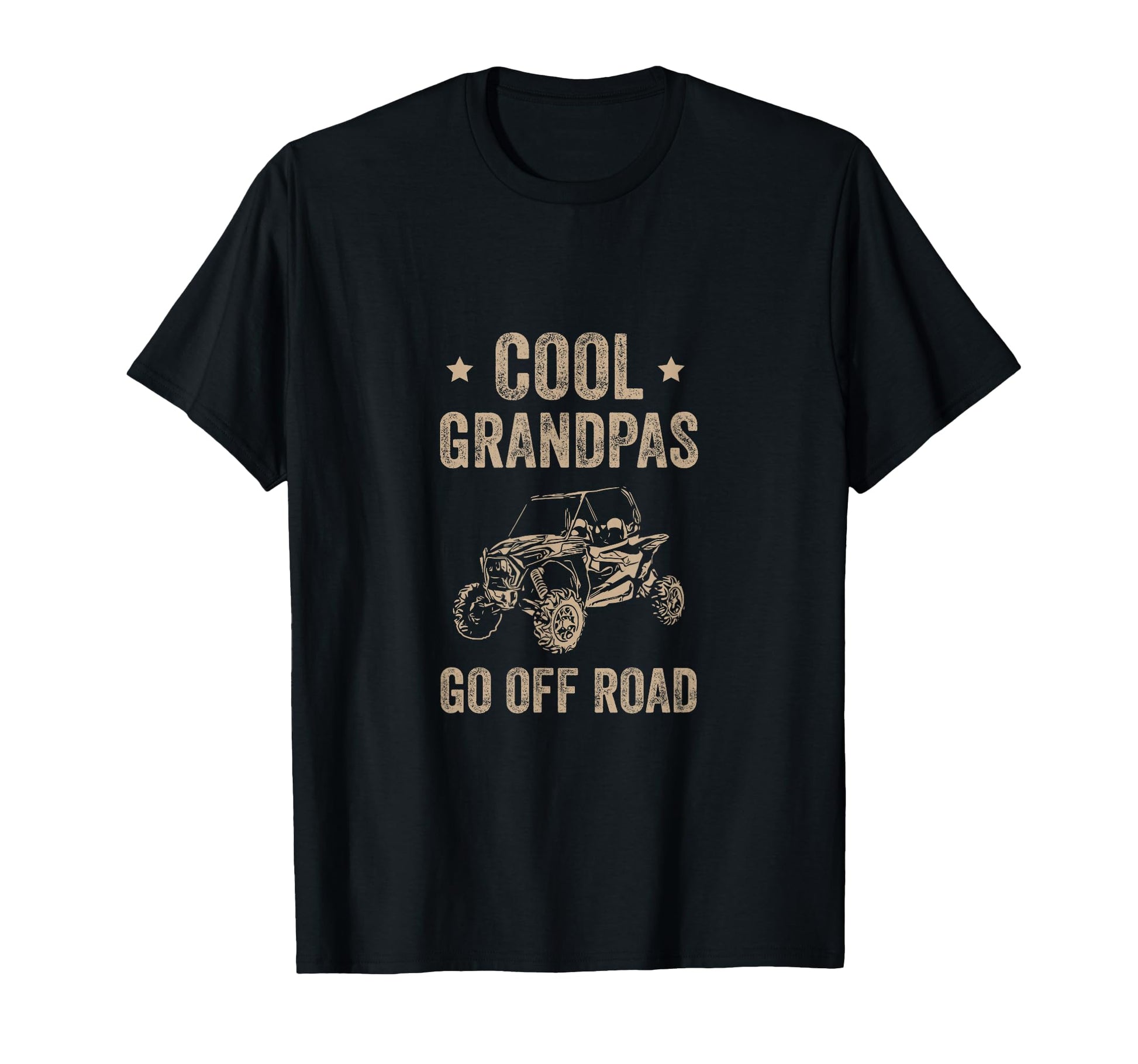 Grandpas Go Off Road Utv Gift 4 Wheeler T-Shirt - Unique Graphic Unisex - T-Shirt, Sweatshirt, Hoodie