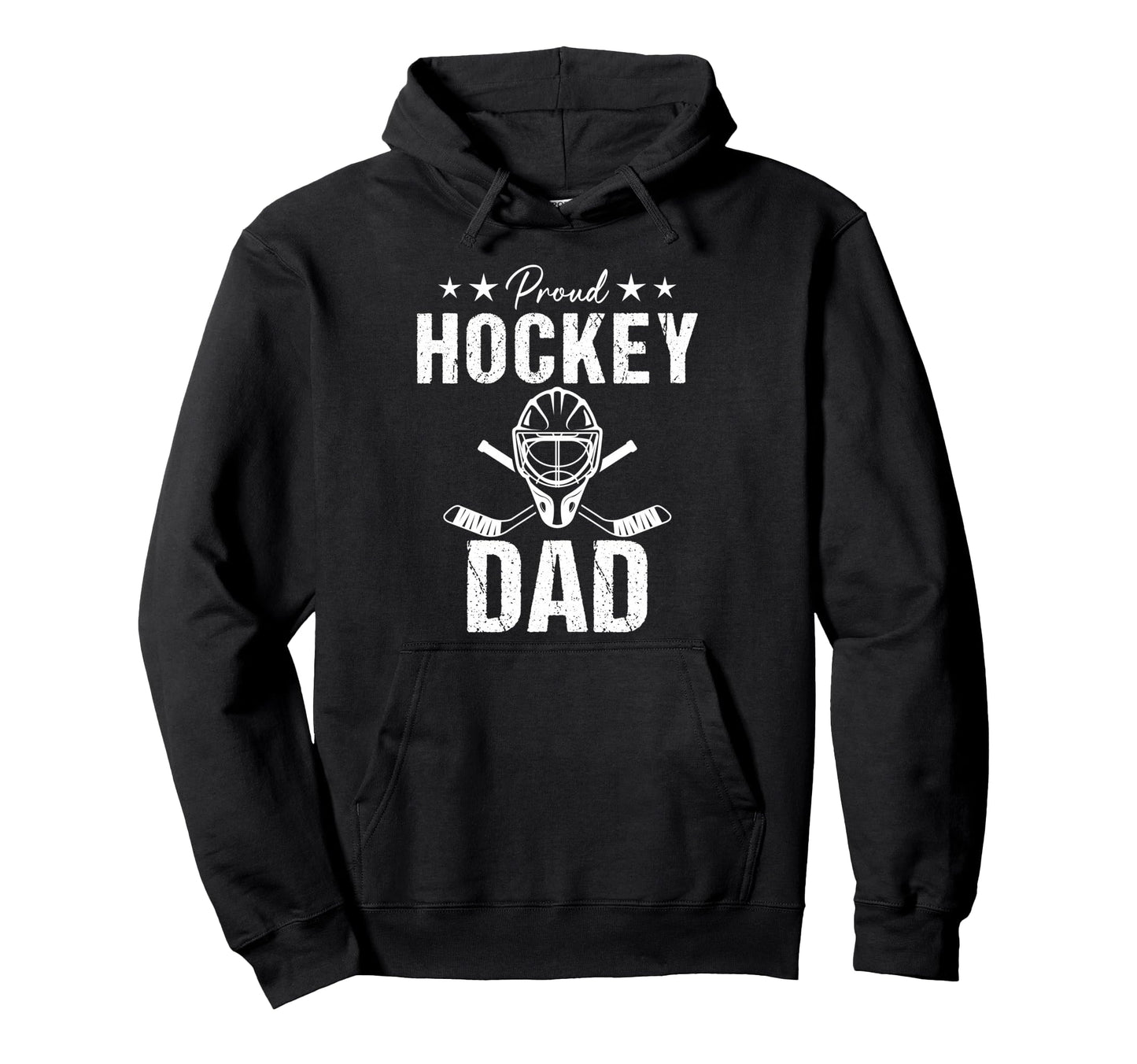 Proud Hockey Dad Game Day Sports Parent Hoodie - Unique Graphic for Adults - T-Shirt, Sweatshirt, Hoodie