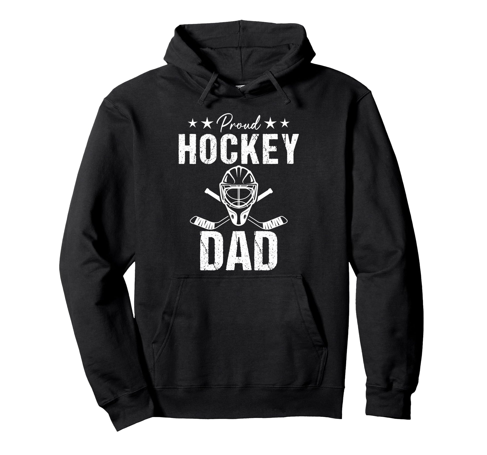 Proud Hockey Dad Game Day Sports Parent Hoodie - Unique Graphic for Adults - T-Shirt, Sweatshirt, Hoodie