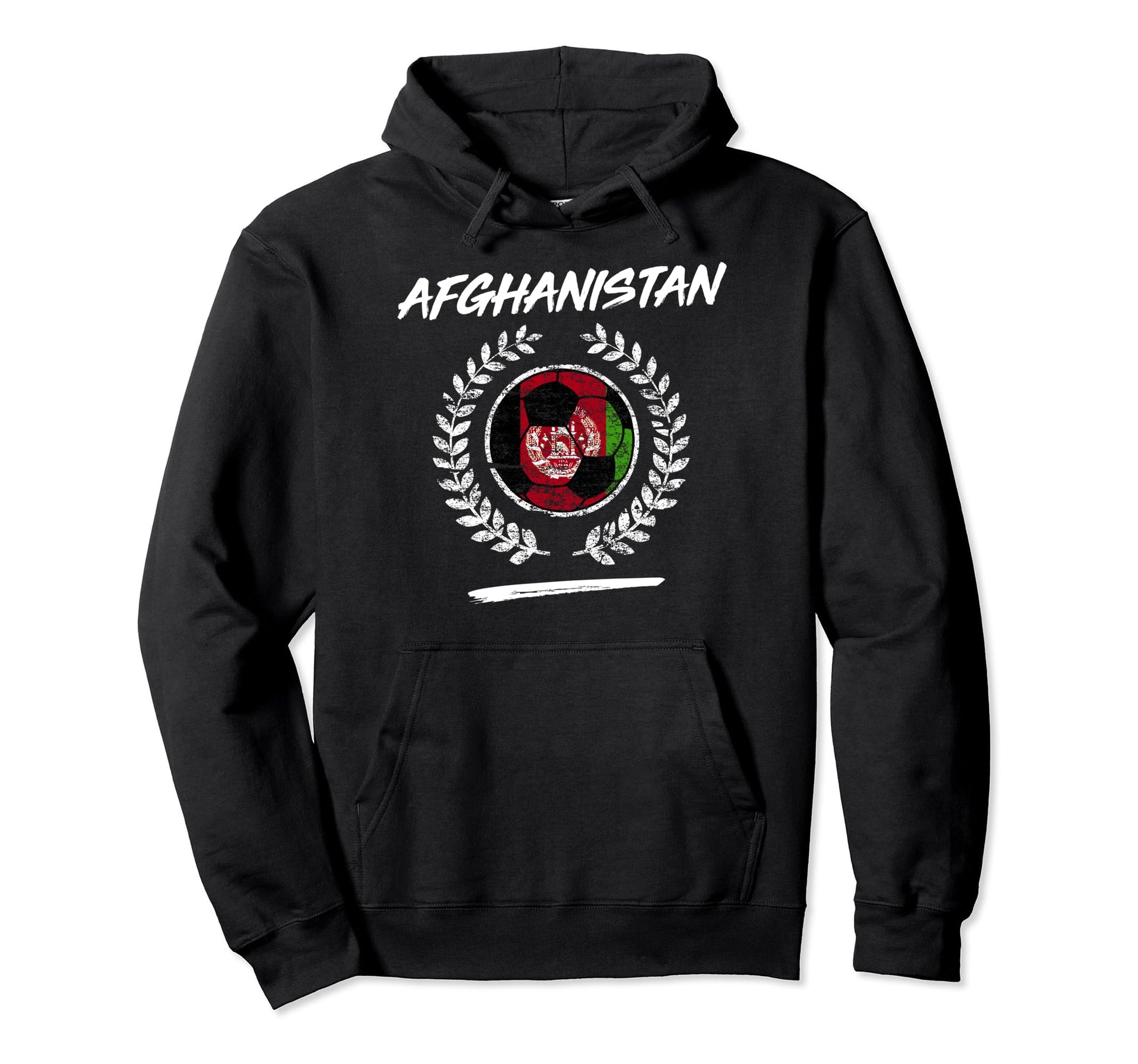Afghanistan Flag Afghan Soccer Team Hoodie - Aesthetic Graphic Unisex - T-Shirt, Sweatshirt, Hoodie