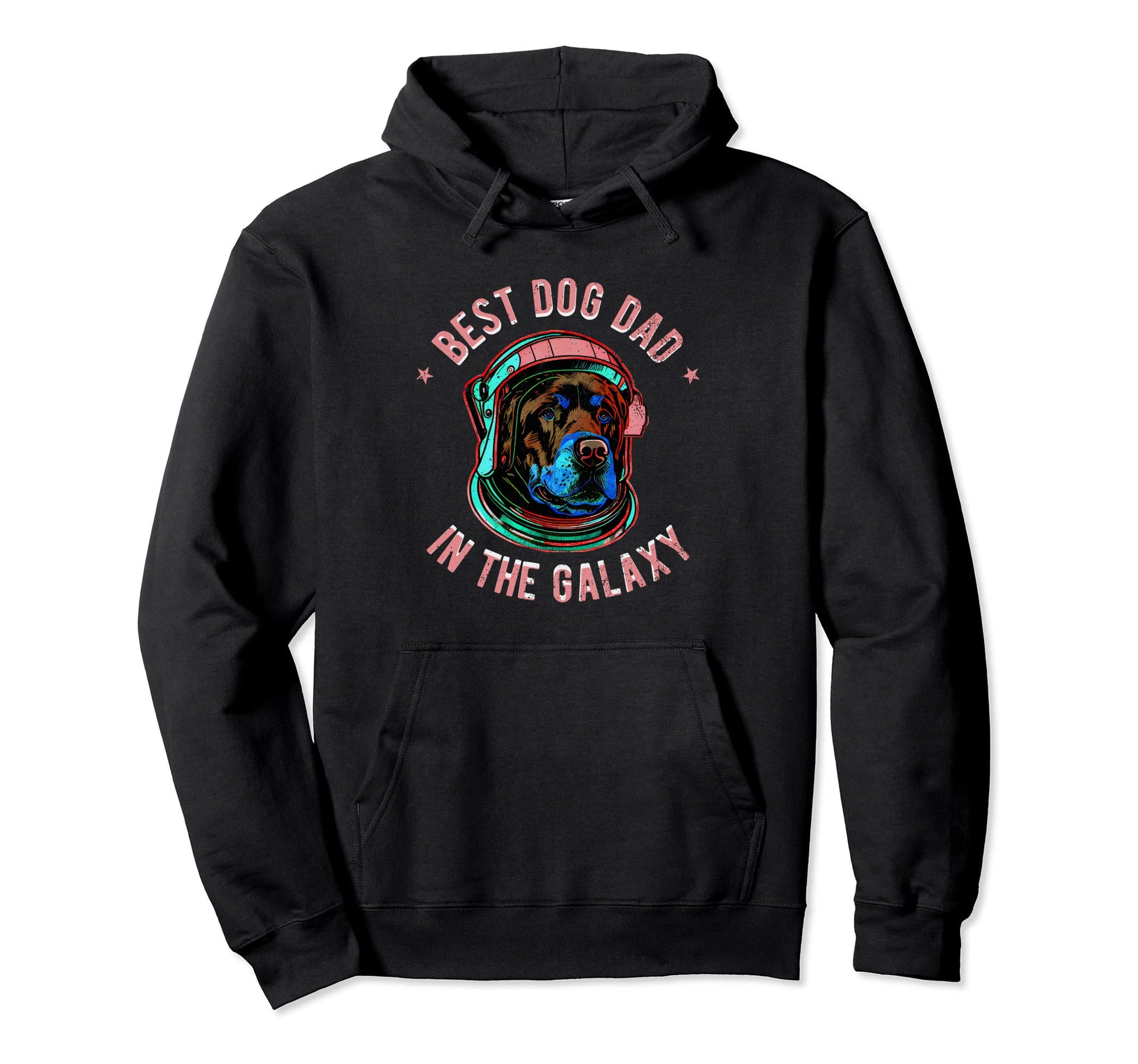 Best Rottweiler Dog Dad Galaxy Hoodie - Graphic Print for Adults - T-Shirt, Sweatshirt, Hoodie