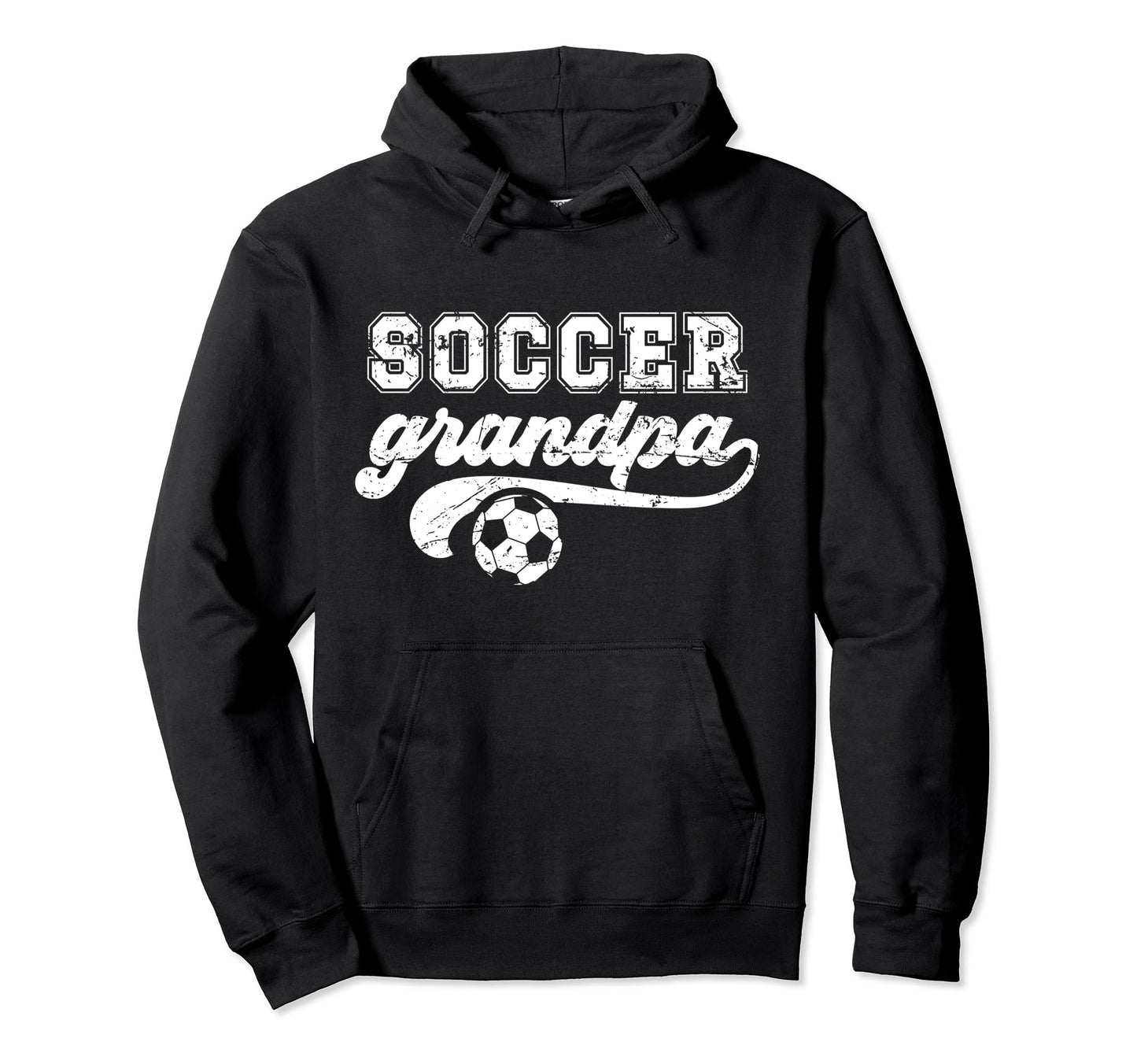 Soccer Grandpa Proud Grandpa Soccer Hoodie - Minimalist Print Unisex - T-Shirt, Sweatshirt, Hoodie