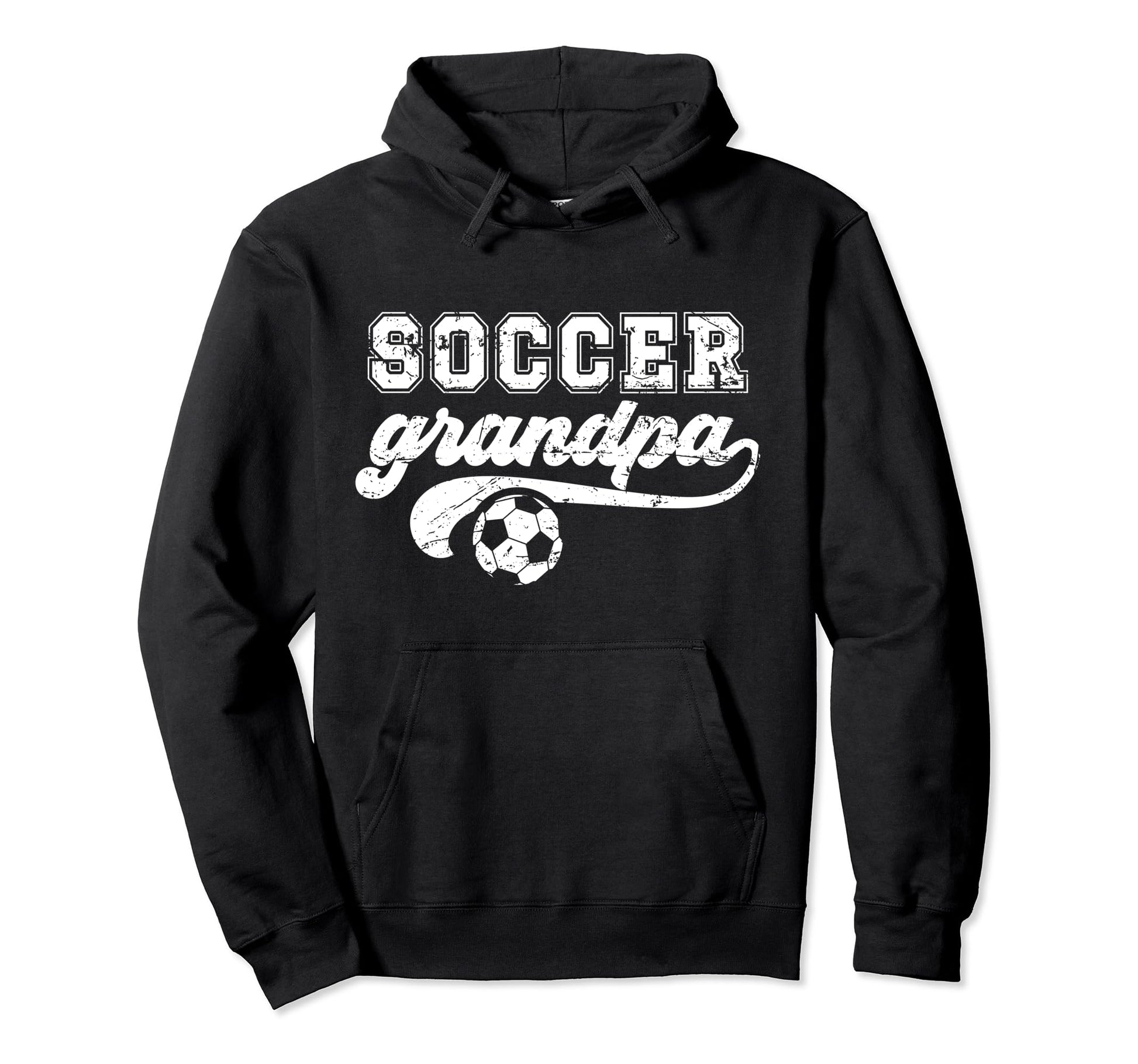 Soccer Grandpa Proud Grandpa Soccer Hoodie - Minimalist Print Unisex - T-Shirt, Sweatshirt, Hoodie