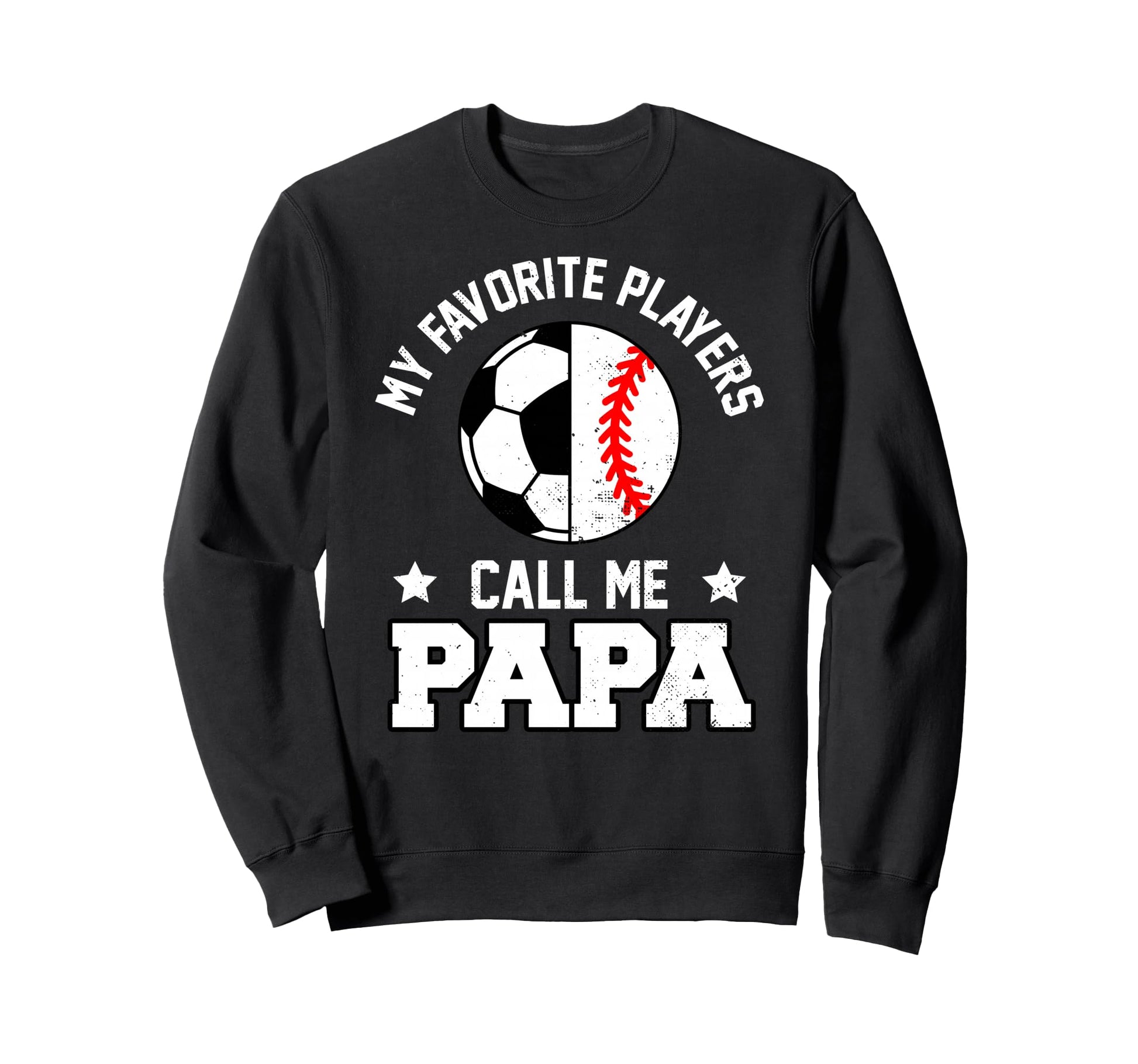 My Favorites Soccer Baseball Sweatshirt - Casual Everyday Wear Men Women - T-Shirt, Sweatshirt, Hoodie