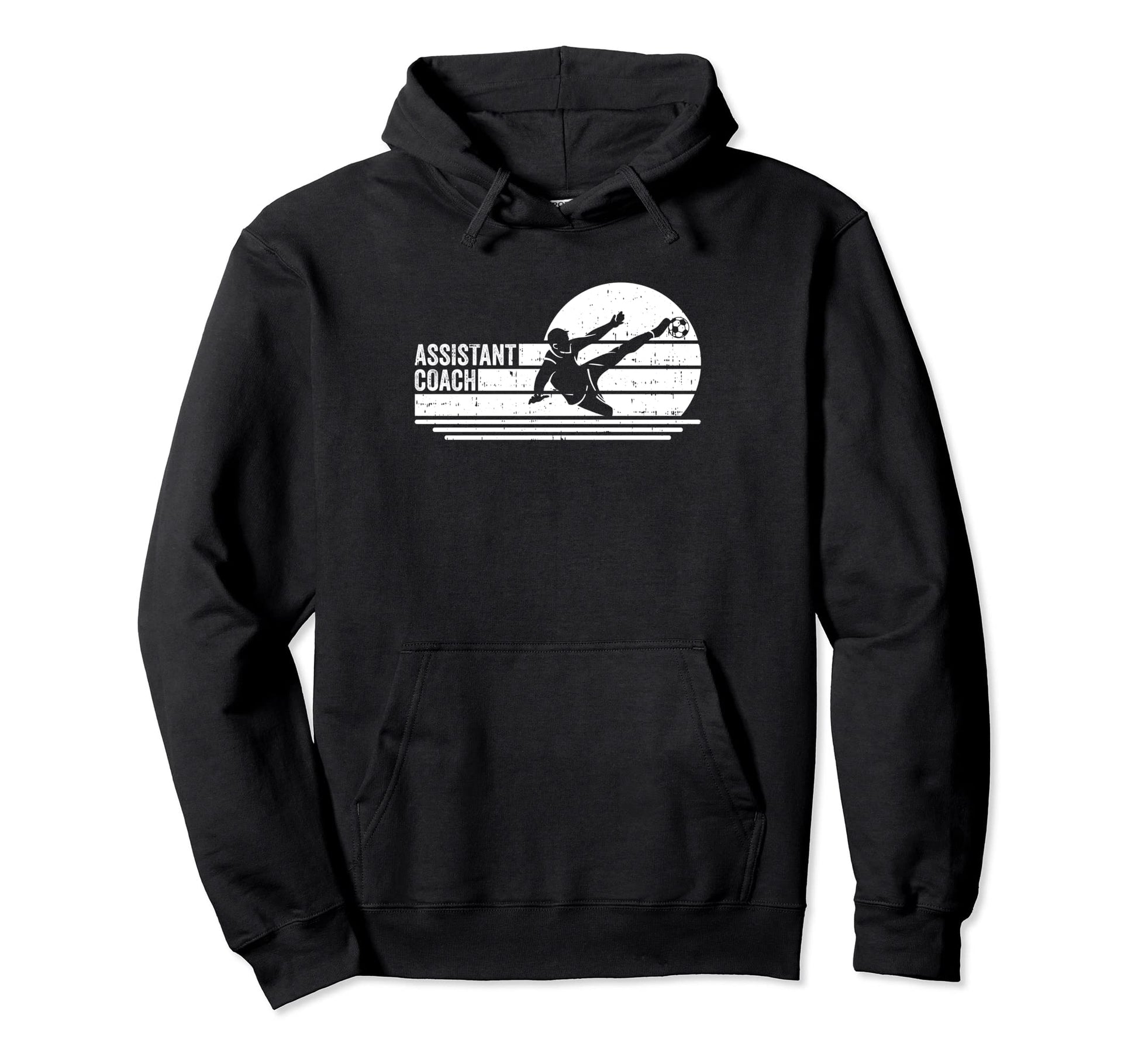 Assistant Soccer Coach Hoodie - Casual Everyday Wear Unisex - T-Shirt, Sweatshirt, Hoodie