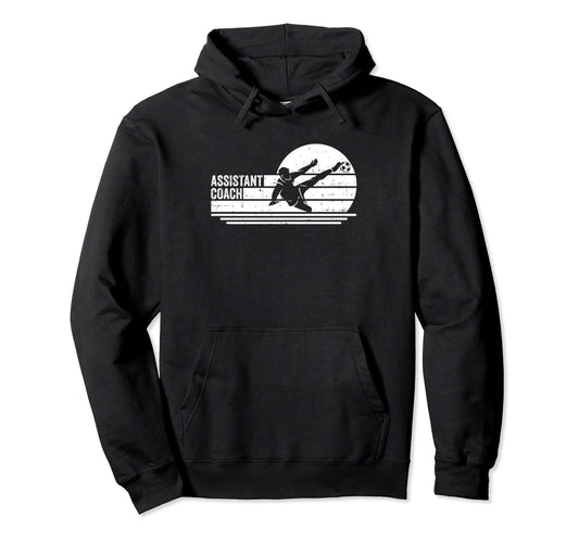 Assistant Soccer Coach Hoodie - Casual Everyday Wear Unisex - T-Shirt, Sweatshirt, Hoodie