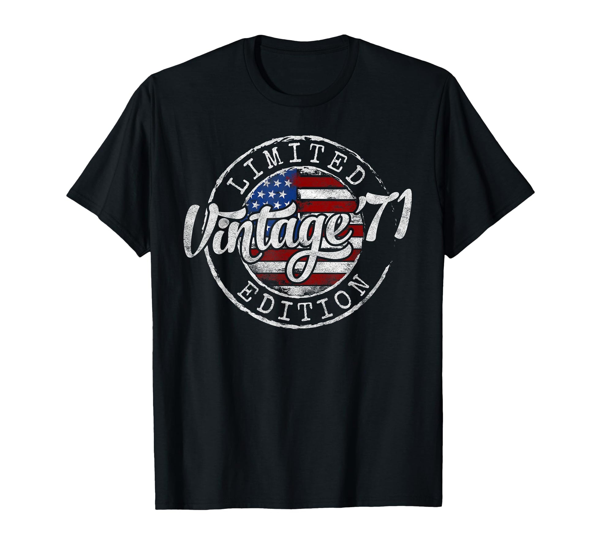 1971 Stamp 55Th Birthday Gift 55 T-Shirt - Fun Novelty Design for Adults - T-Shirt, Sweatshirt, Hoodie