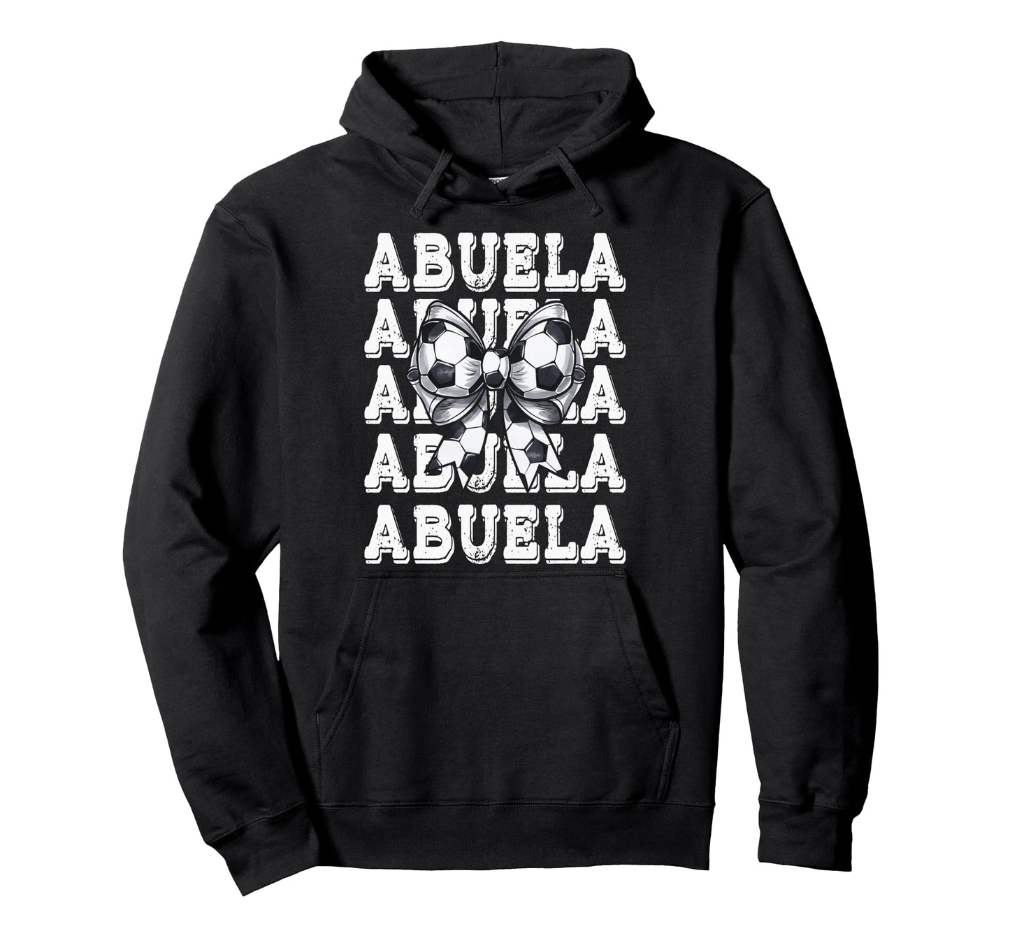 Coquette Soccer Abuela Matching Hoodie - Fun Novelty Design Men Women - T-Shirt, Sweatshirt, Hoodie