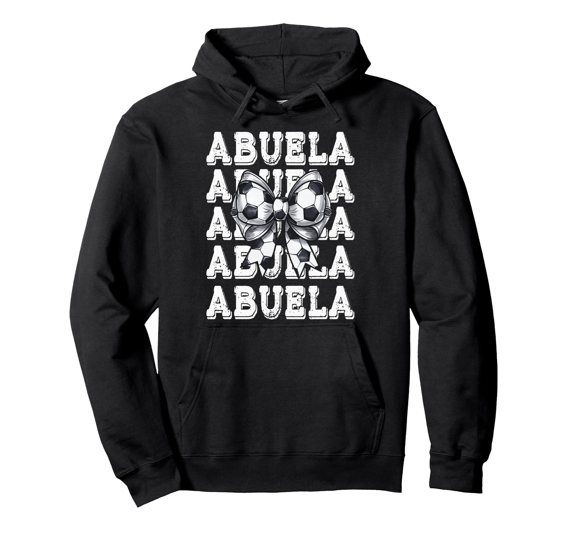 Coquette Soccer Abuela Matching Family Hoodie - Streetwear Style Men Women - T-Shirt, Sweatshirt, Hoodie