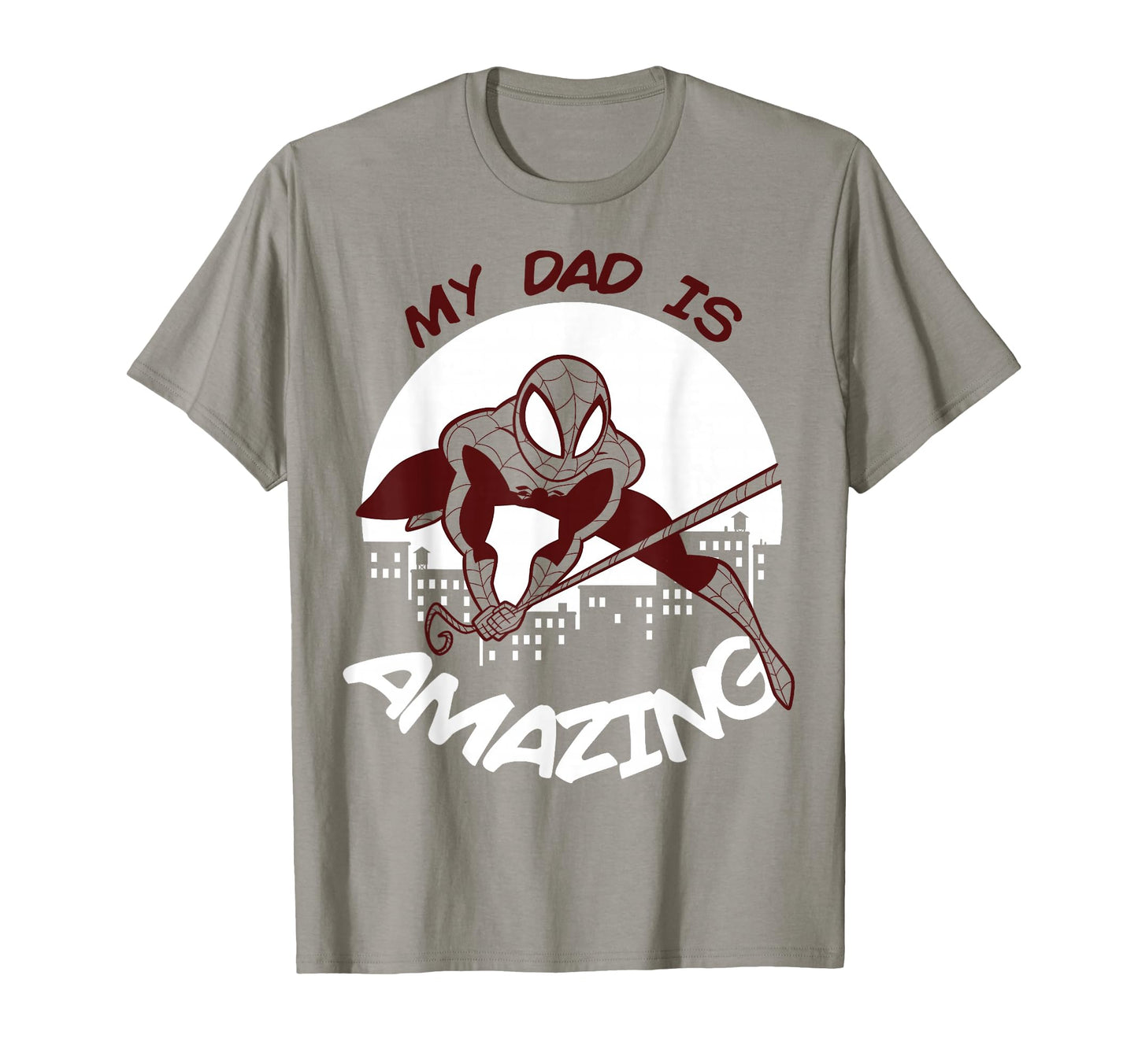 Marvel Fathers Day My Dad Is T-Shirt - Casual Everyday Wear Men Women - T-Shirt, Sweatshirt, Hoodie