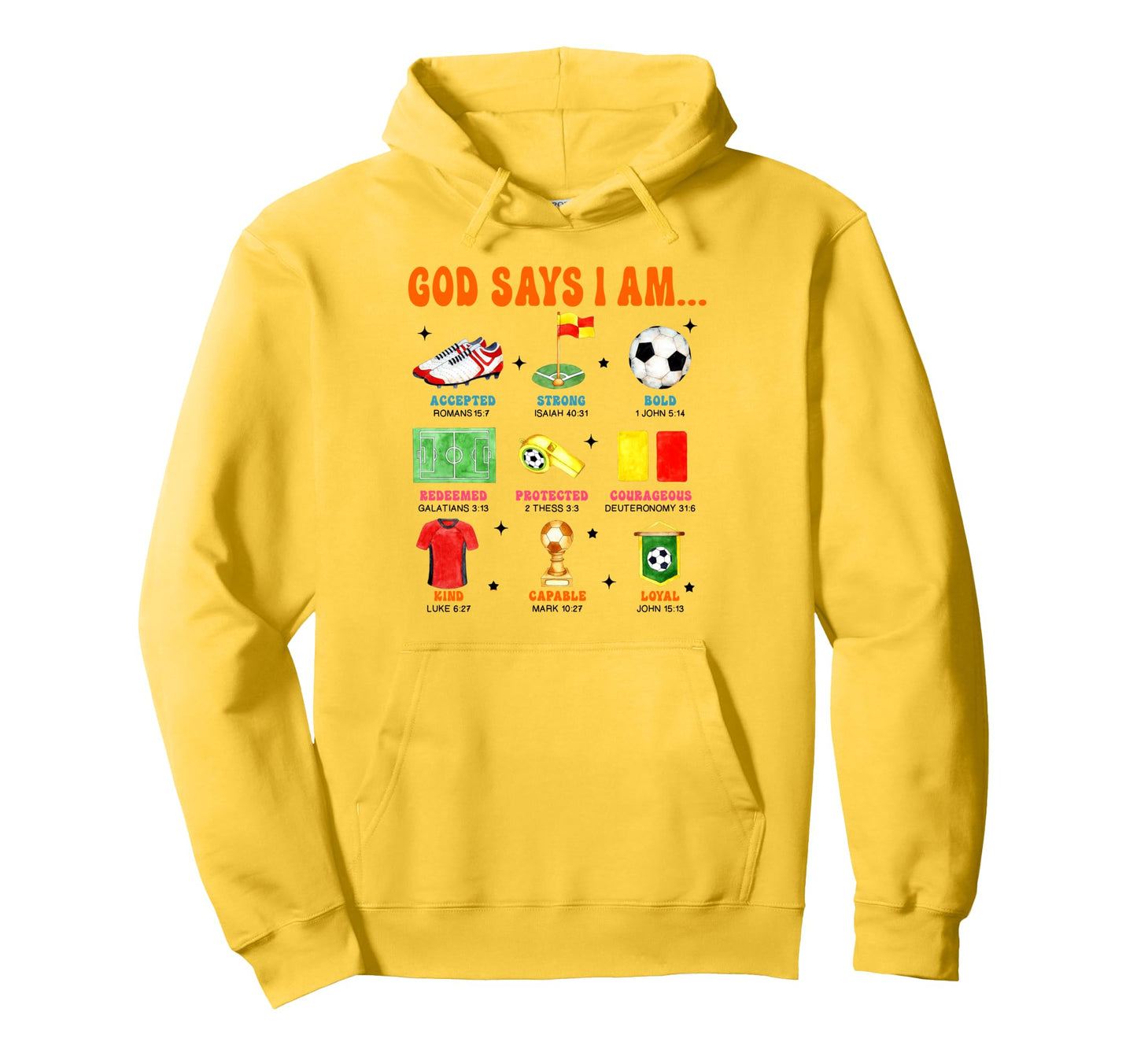 Soccer Lover Soccer Player Game Hoodie - Casual Everyday Wear Men Women - T-Shirt, Sweatshirt, Hoodie