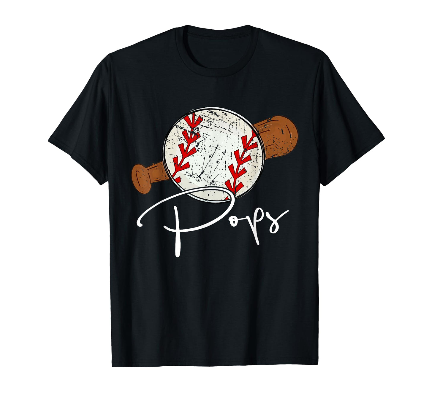 Pops Baseball Pops T-Shirt - Unique Graphic Unisex - T-Shirt, Sweatshirt, Hoodie