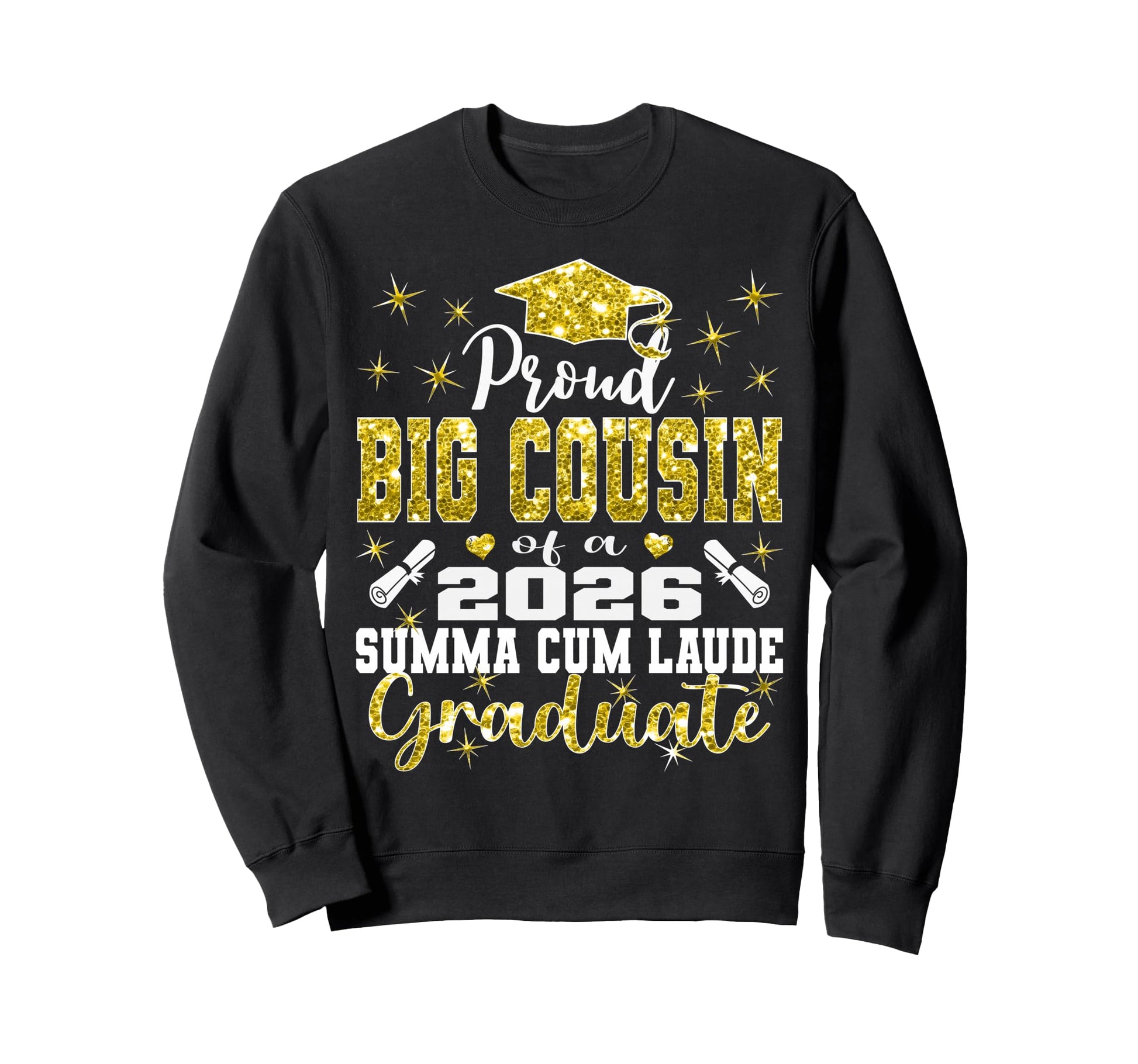 Proud Big Cousin 2026 Summa Sweatshirt - Casual Everyday Wear Men Women - T-Shirt, Sweatshirt, Hoodie