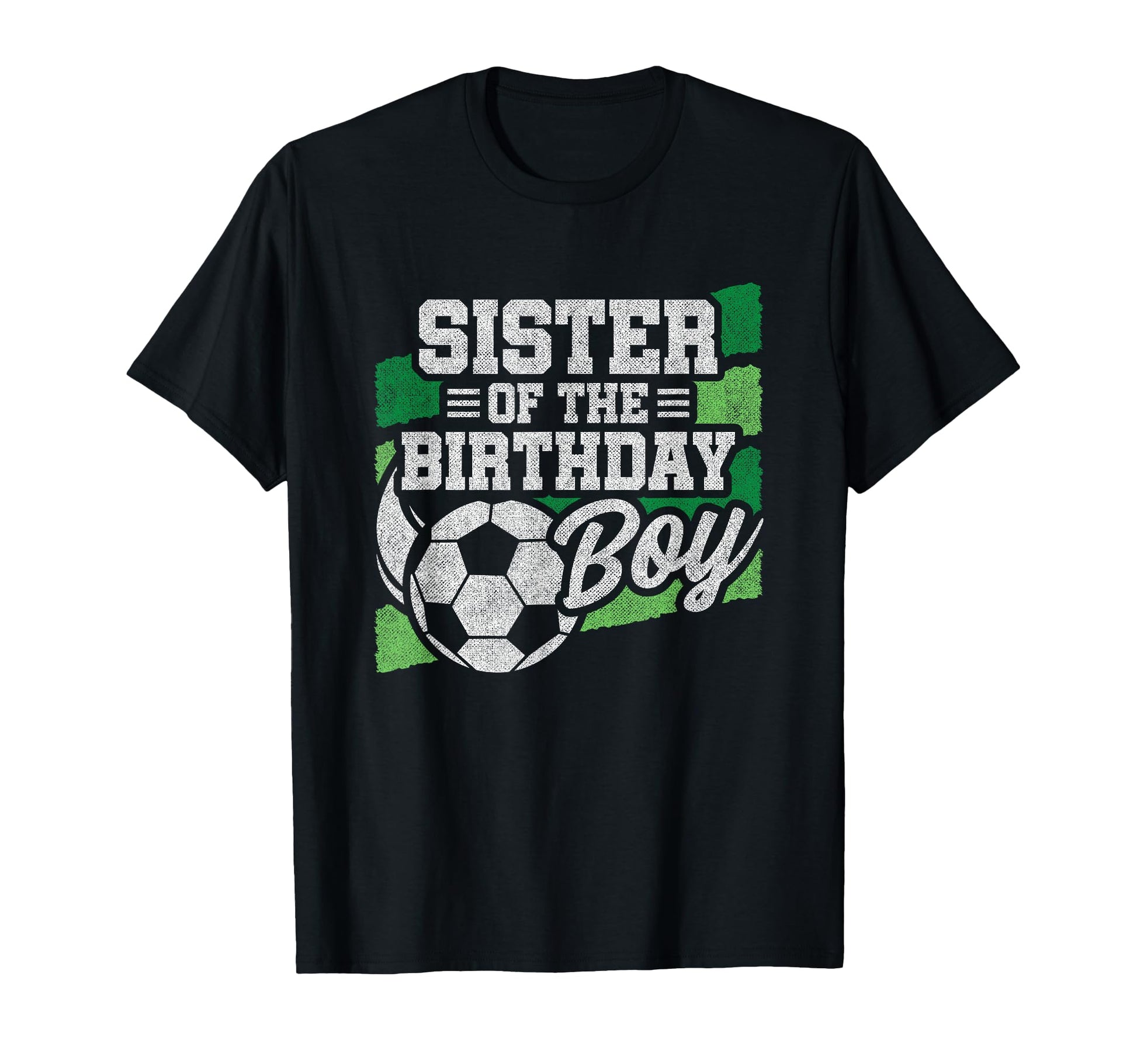 Birthday Sister Soccer Birthday T-Shirt - Aesthetic Graphic for Adults - T-Shirt, Sweatshirt, Hoodie