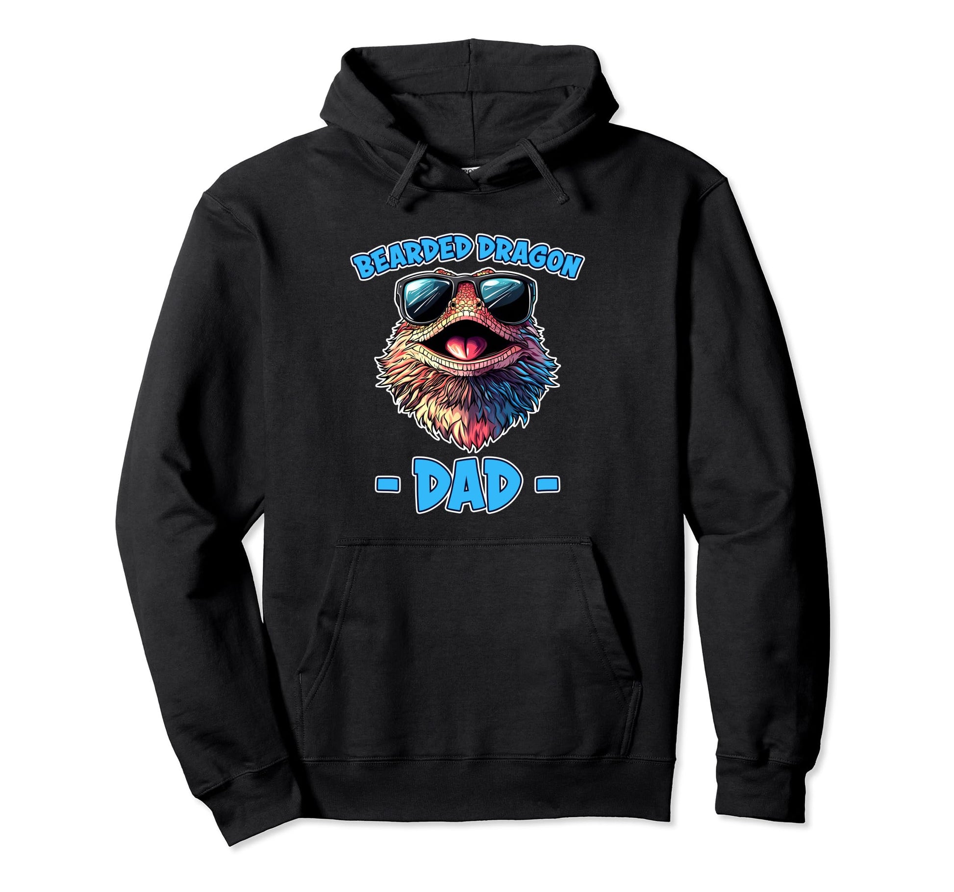 Bearded Dragon Dad Bearded Dragon Hoodie - Minimalist Print Unisex - T-Shirt, Sweatshirt, Hoodie