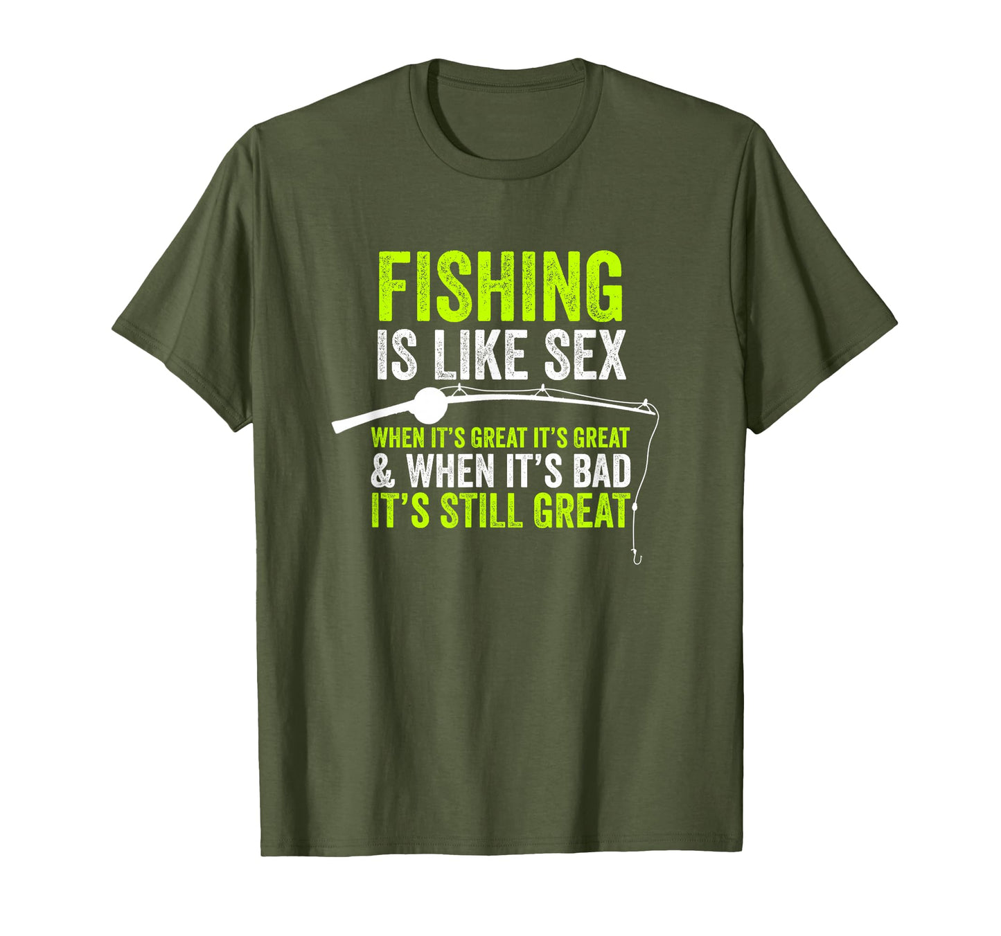 Funny Fishing Gift Fisherman Fish T-Shirt - Casual Everyday Wear Men Women - T-Shirt, Sweatshirt, Hoodie