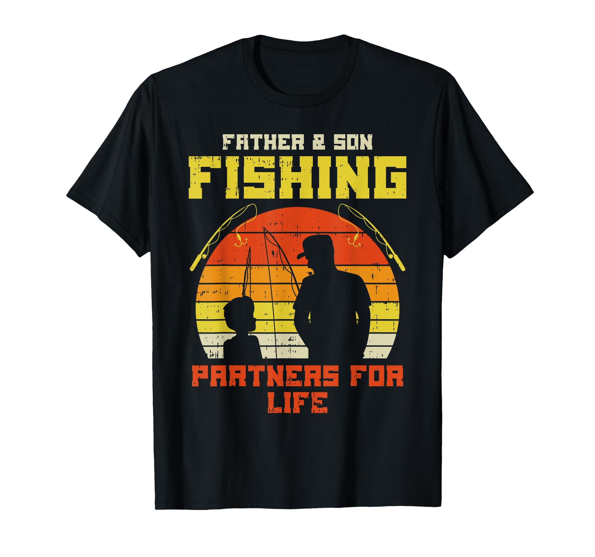 Father Son Fishing Partners Life T-Shirt - Casual Everyday Wear Men Women - T-Shirt, Sweatshirt, Hoodie