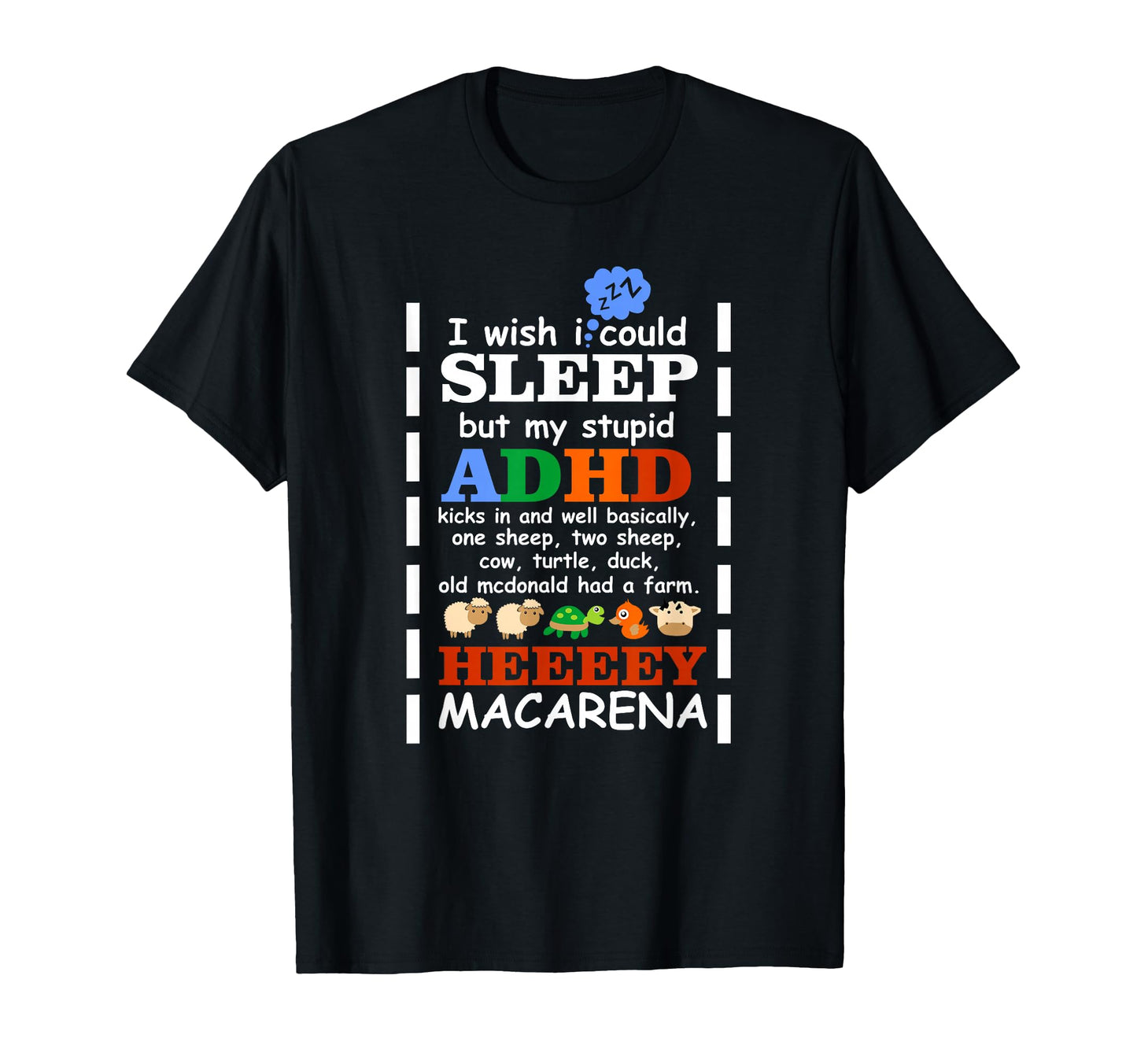I Wish I Could Sleep But My Stupid T-Shirt - Minimalist Print Men Women - T-Shirt, Sweatshirt, Hoodie