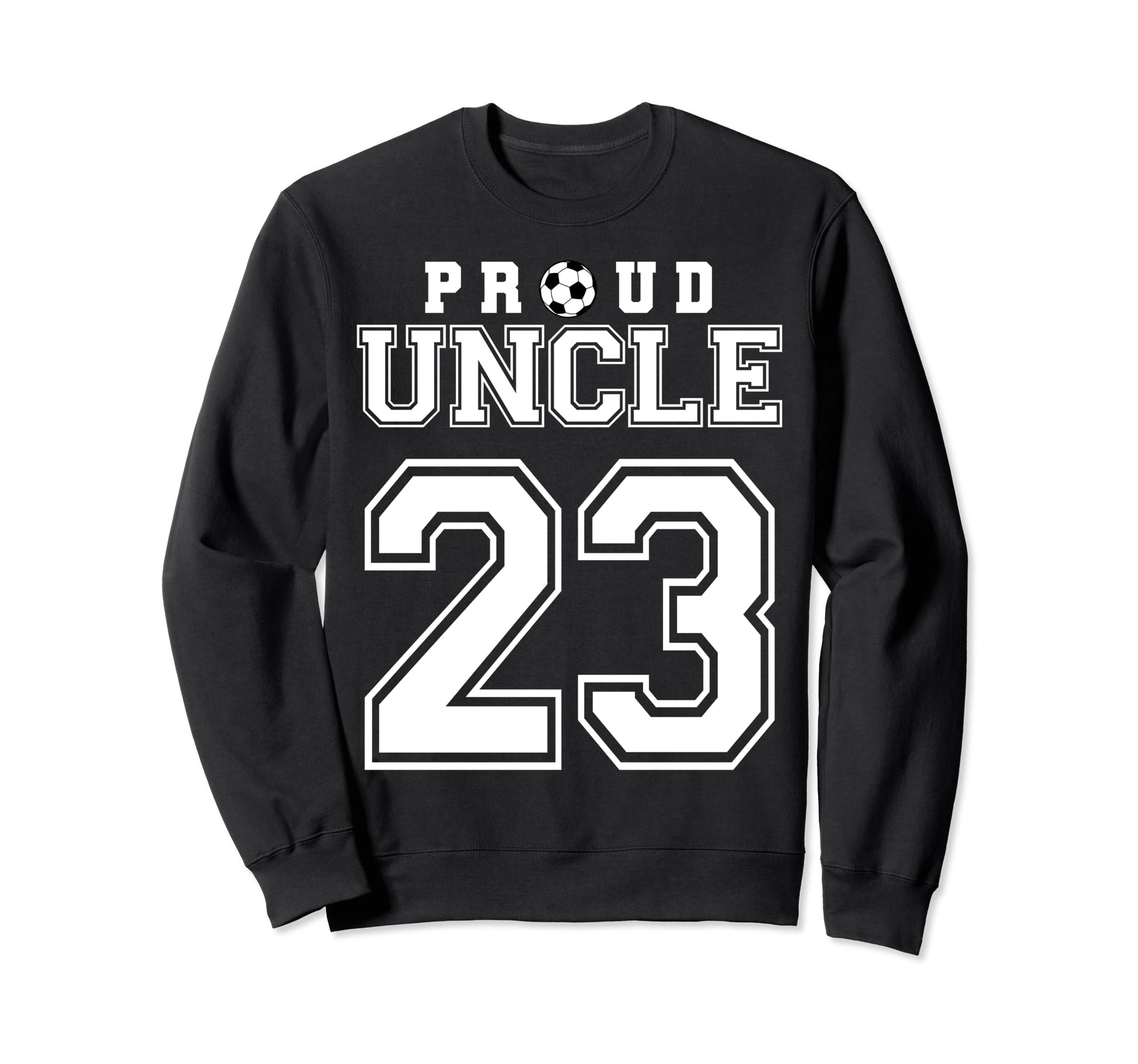 Number 23 Custom Proud Soccer Sweatshirt - Fun Novelty Design for Adults - T-Shirt, Sweatshirt, Hoodie