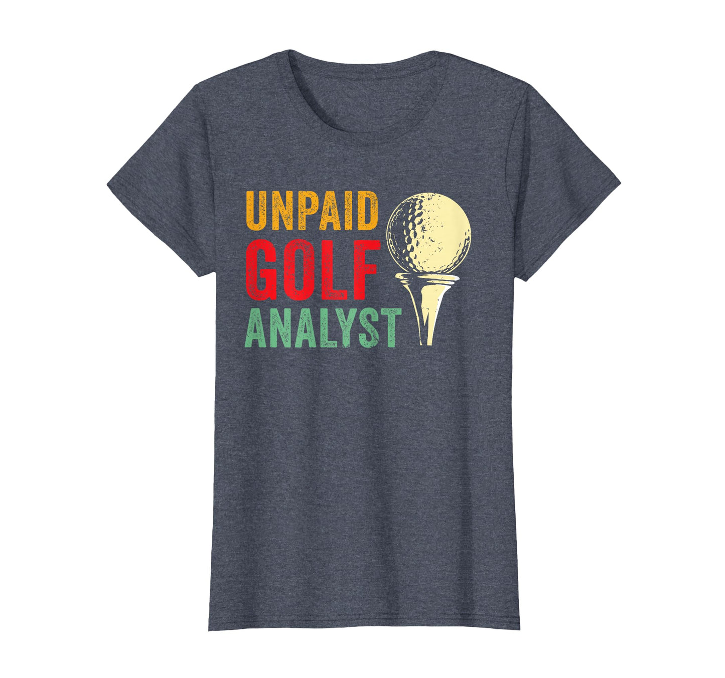 Funny Golf Lover Sports Analyst T-Shirt - Minimalist Print for Adults - T-Shirt, Sweatshirt, Hoodie